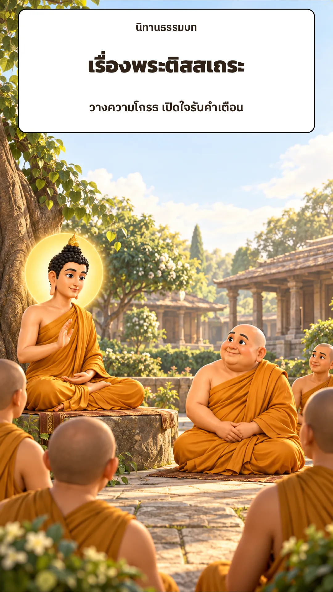 ปกเรื่อง เรื่องพระติสสเถระ