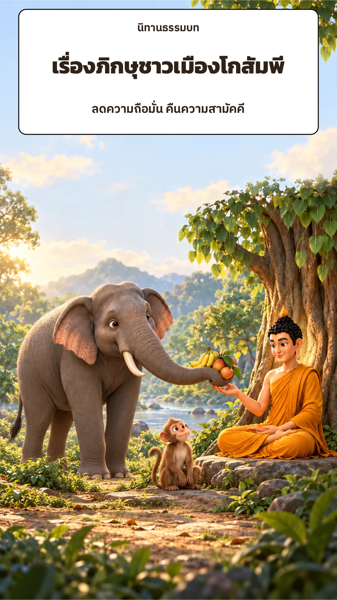ปกเรื่อง เรื่องภิกษุชาวเมืองโกสัมพี