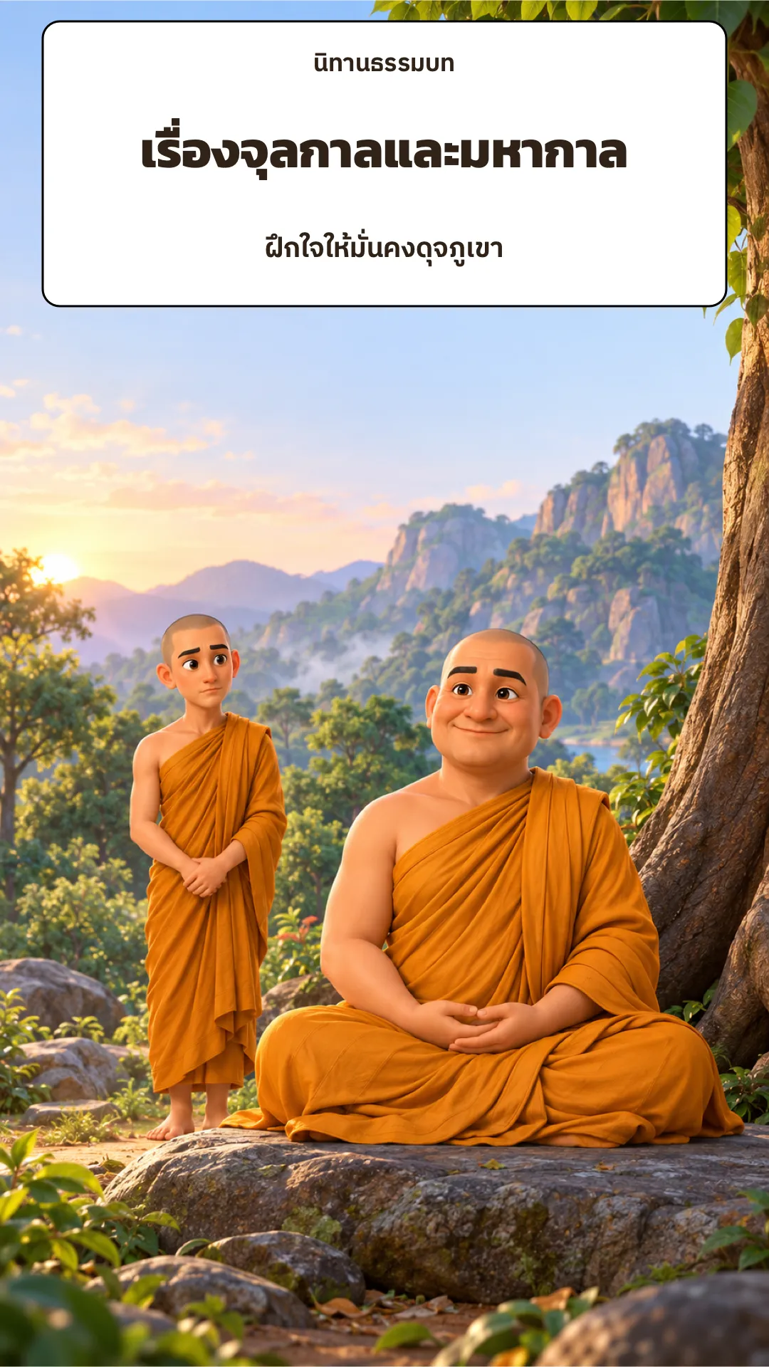 ปกเรื่อง เรื่องจุลกาลและมหากาล