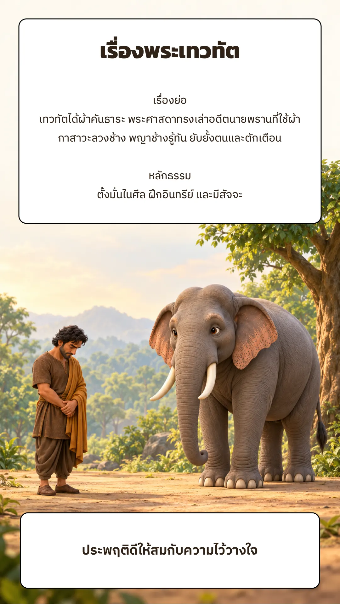 เรื่องพระเทวทัต ปกหลัง