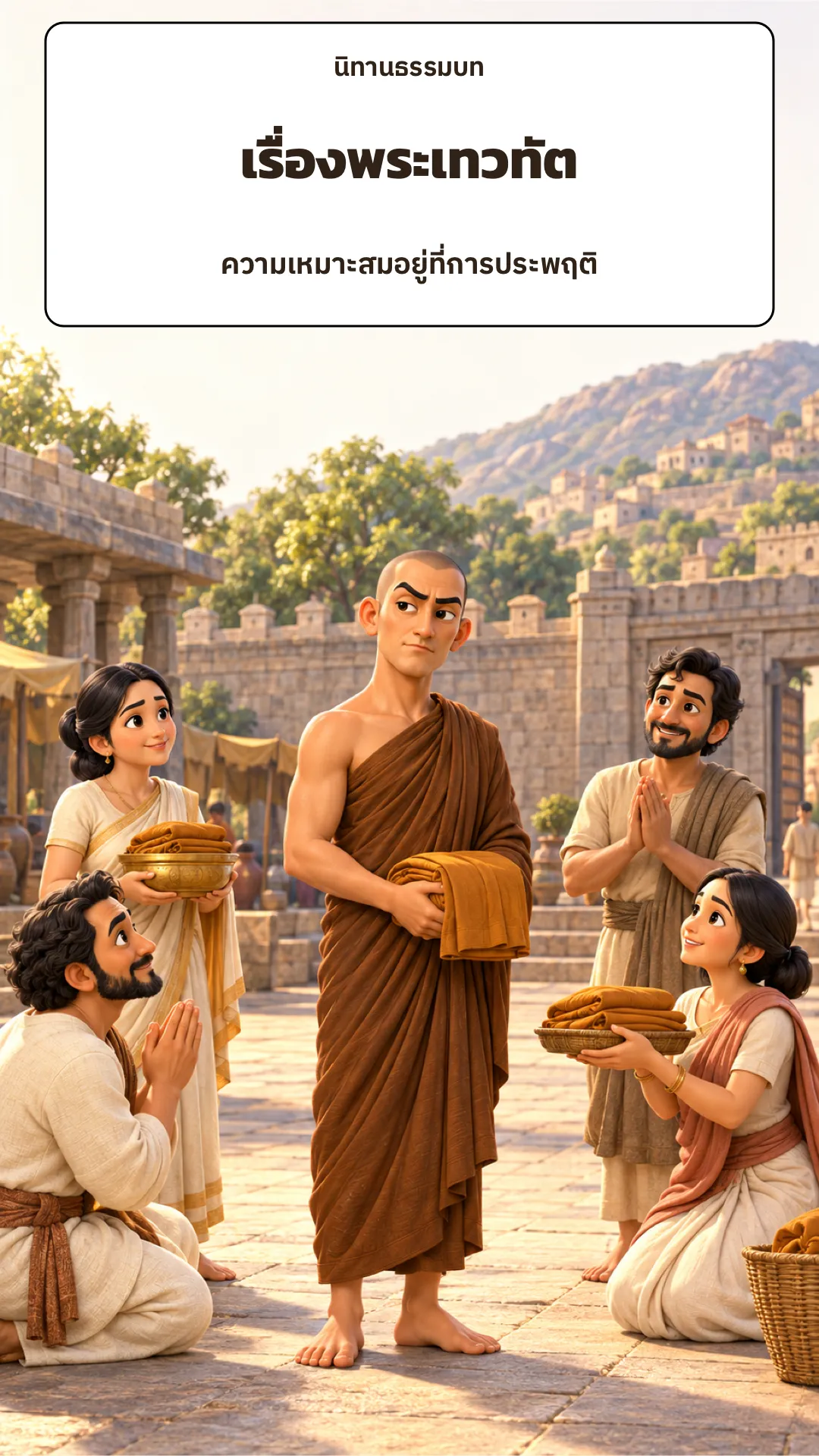 ปกเรื่อง เรื่องพระเทวทัต