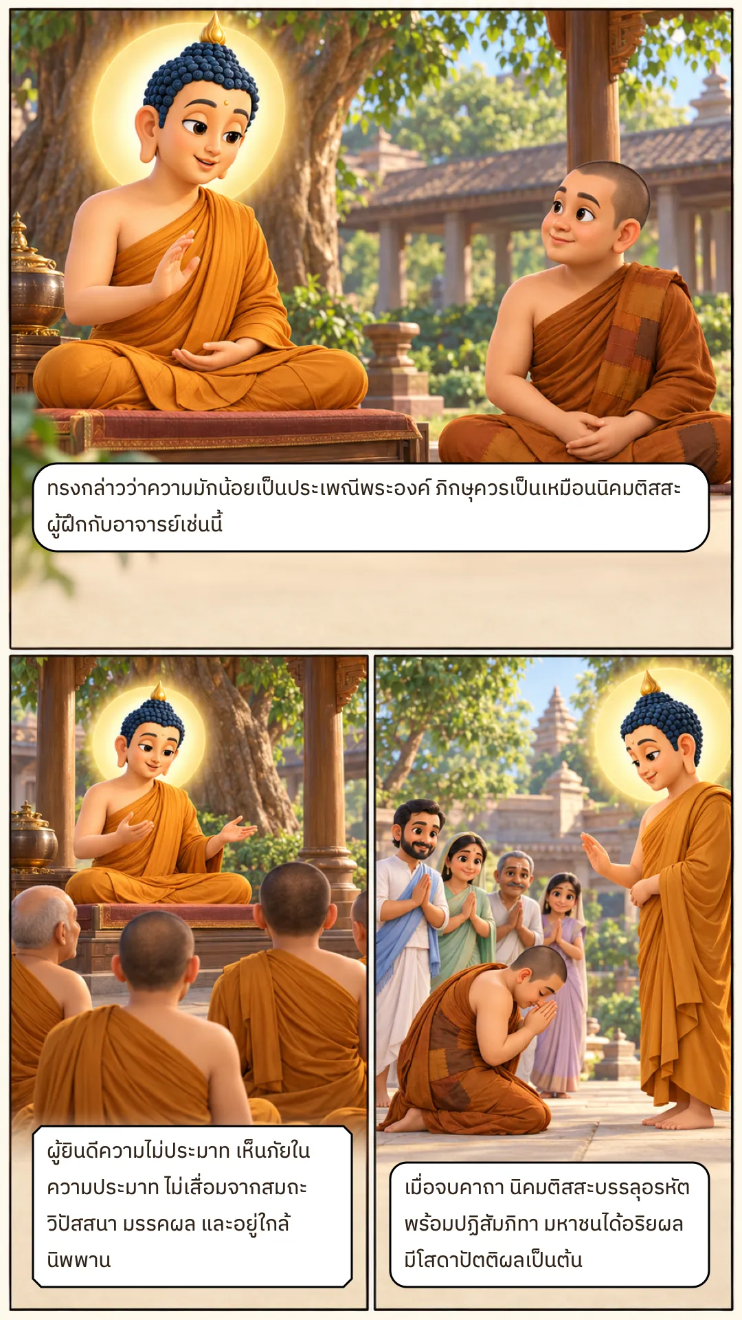 เรื่องพระติสสเถระผู้มีปกติอยู่ในนิคม หน้า 3