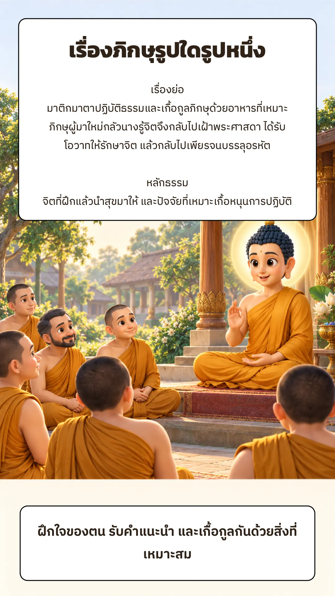 เรื่องภิกษุรูปใดรูปหนึ่ง ปกหลัง