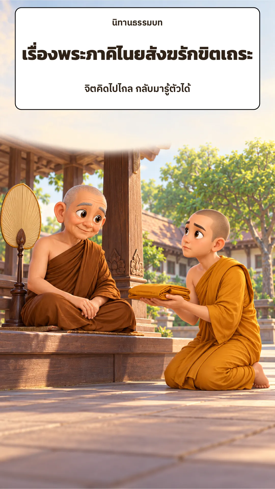 ปกเรื่อง เรื่องพระภาคิไนยสังฆรักขิตเถระ