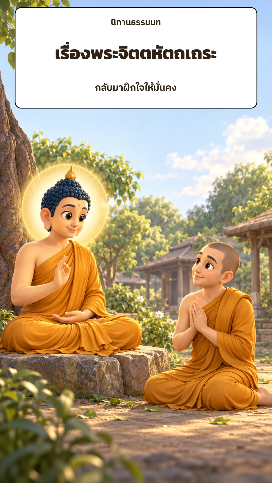 ปกเรื่อง เรื่องพระจิตตหัตถเถระ