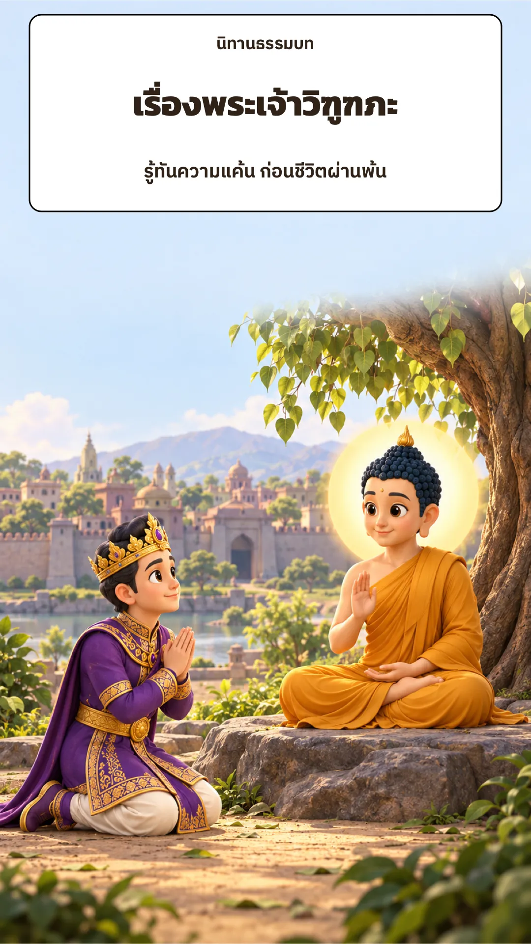 ปกเรื่อง เรื่องพระเจ้าวิฑูฑภะ