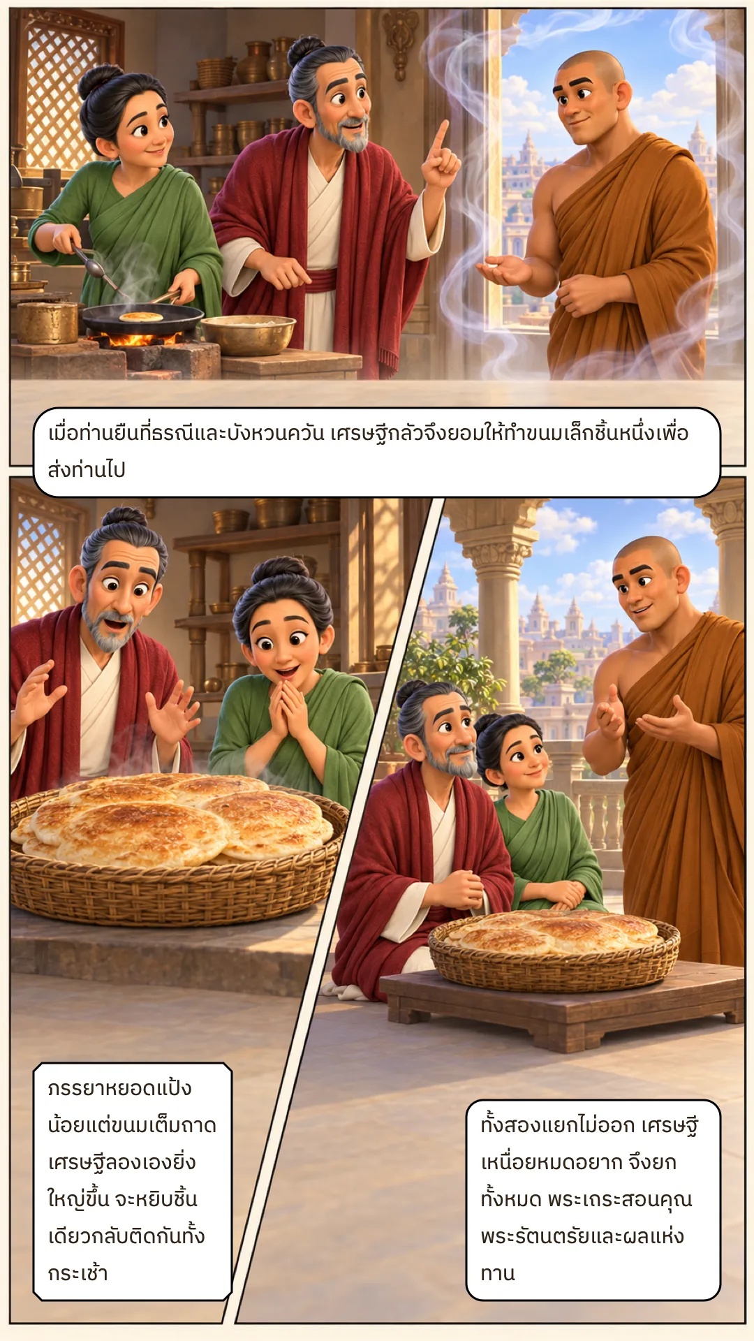 เรื่องโกสิยเศรษฐีผู้มีความตระหนี่ หน้า 3