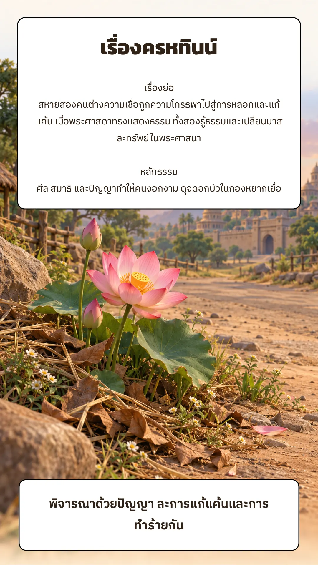 เรื่องครหทินน์ ปกหลัง