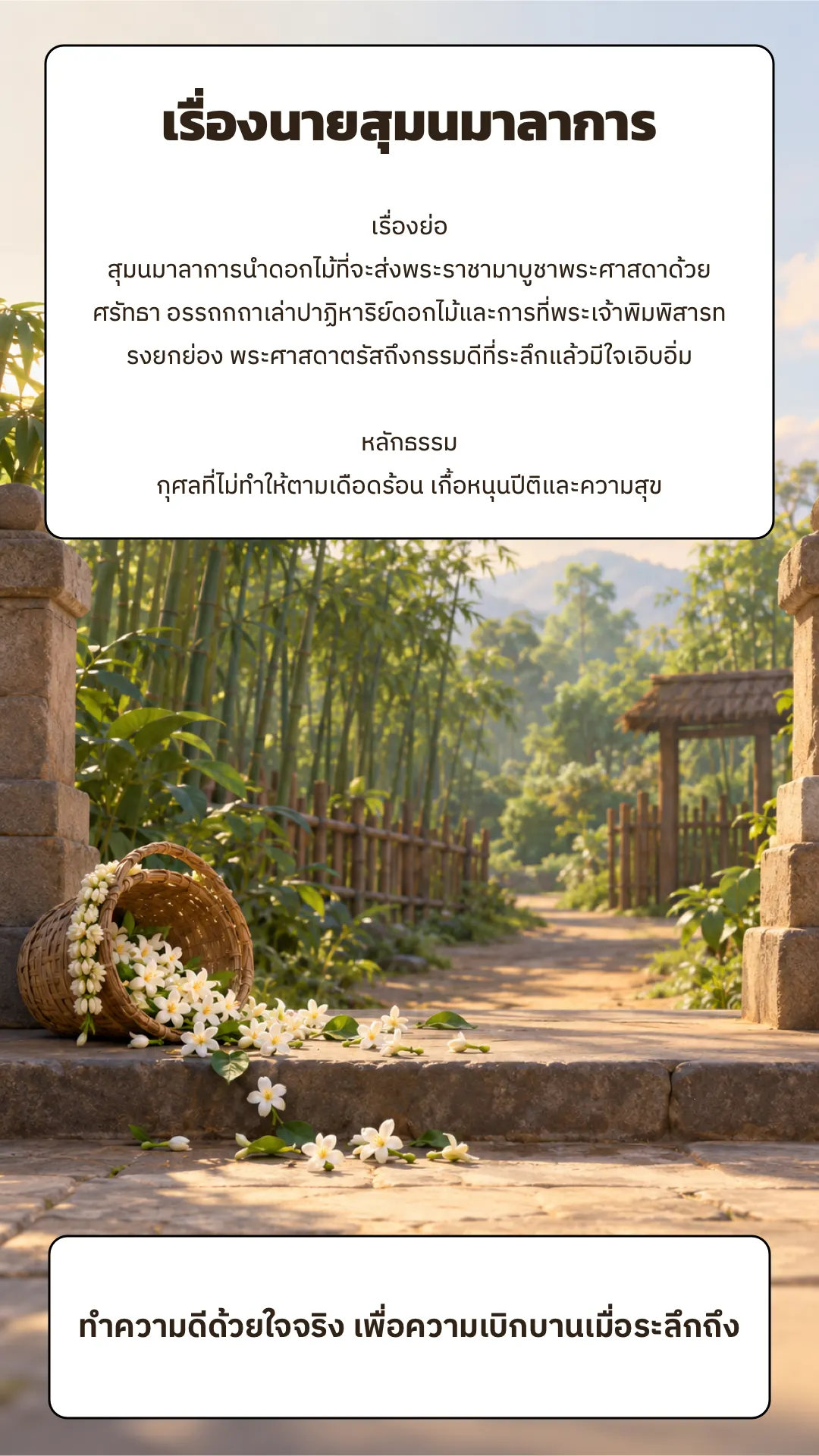 เรื่องนายสุมนมาลาการ ปกหลัง