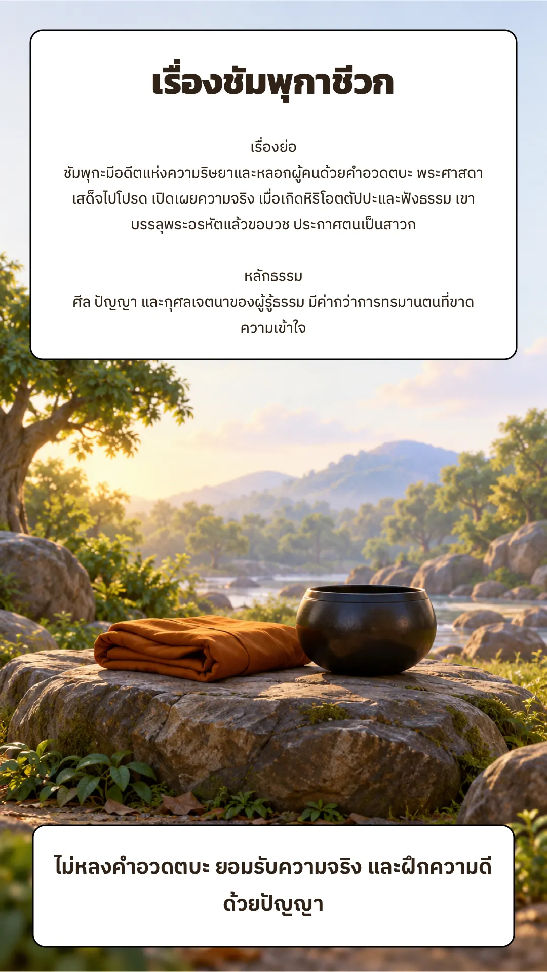 เรื่องชัมพุกาชีวก ปกหลัง