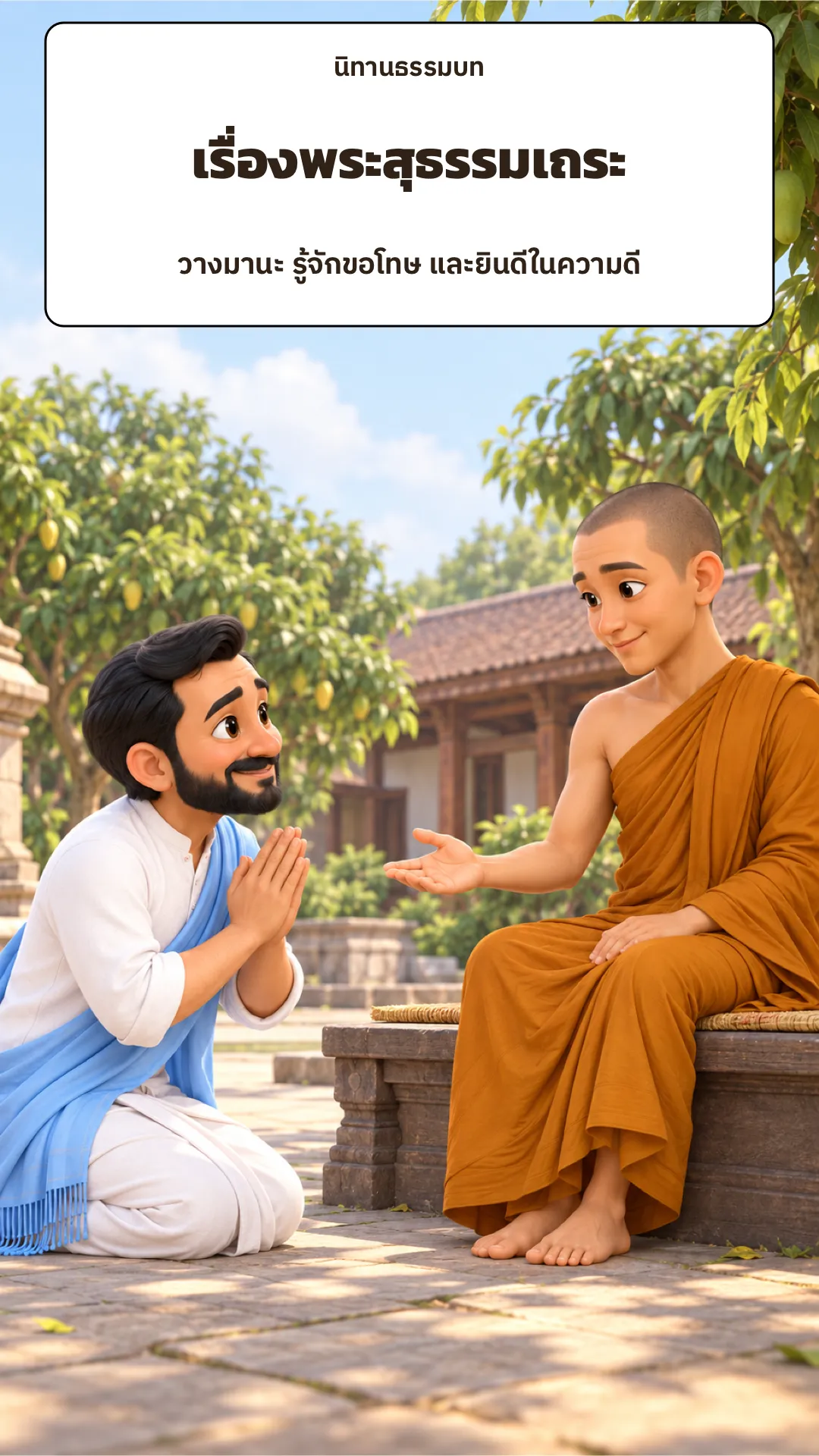 ปกเรื่อง เรื่องพระสุธรรมเถระ
