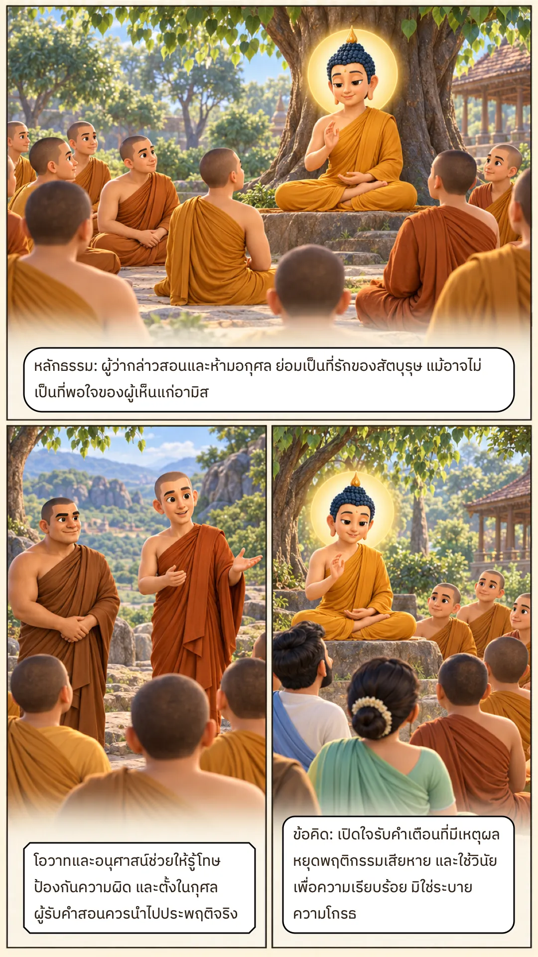 เรื่องภิกษุอัสสชิและปุนัพพสุกะ หน้า 3