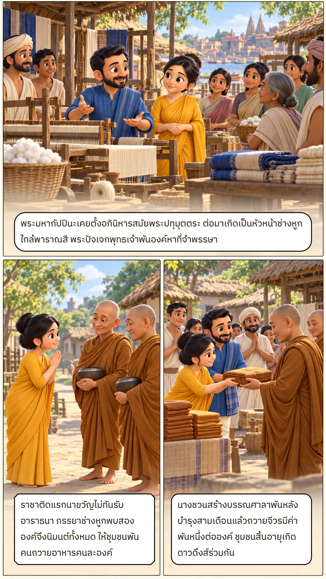 เรื่องพระมหากัปปินเถระ หน้า 1