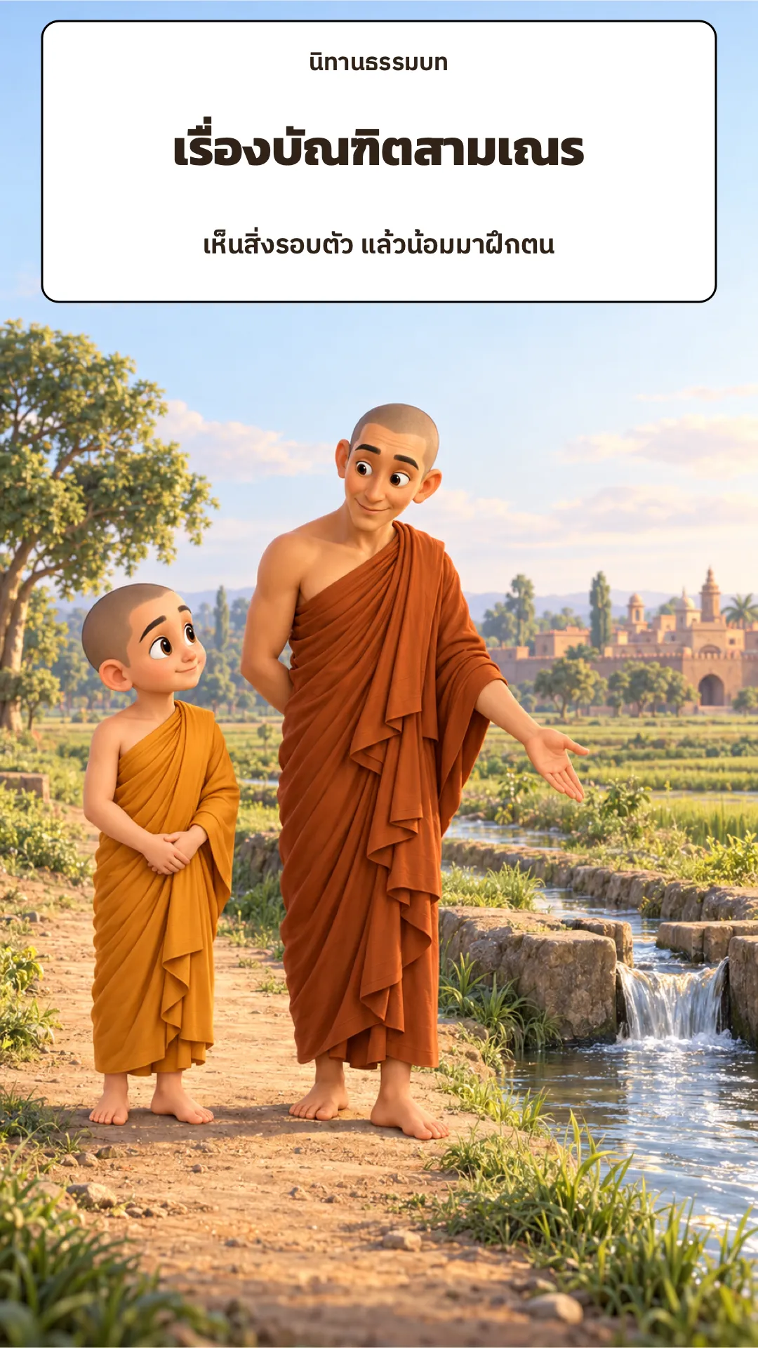 ปกเรื่อง เรื่องบัณฑิตสามเณร