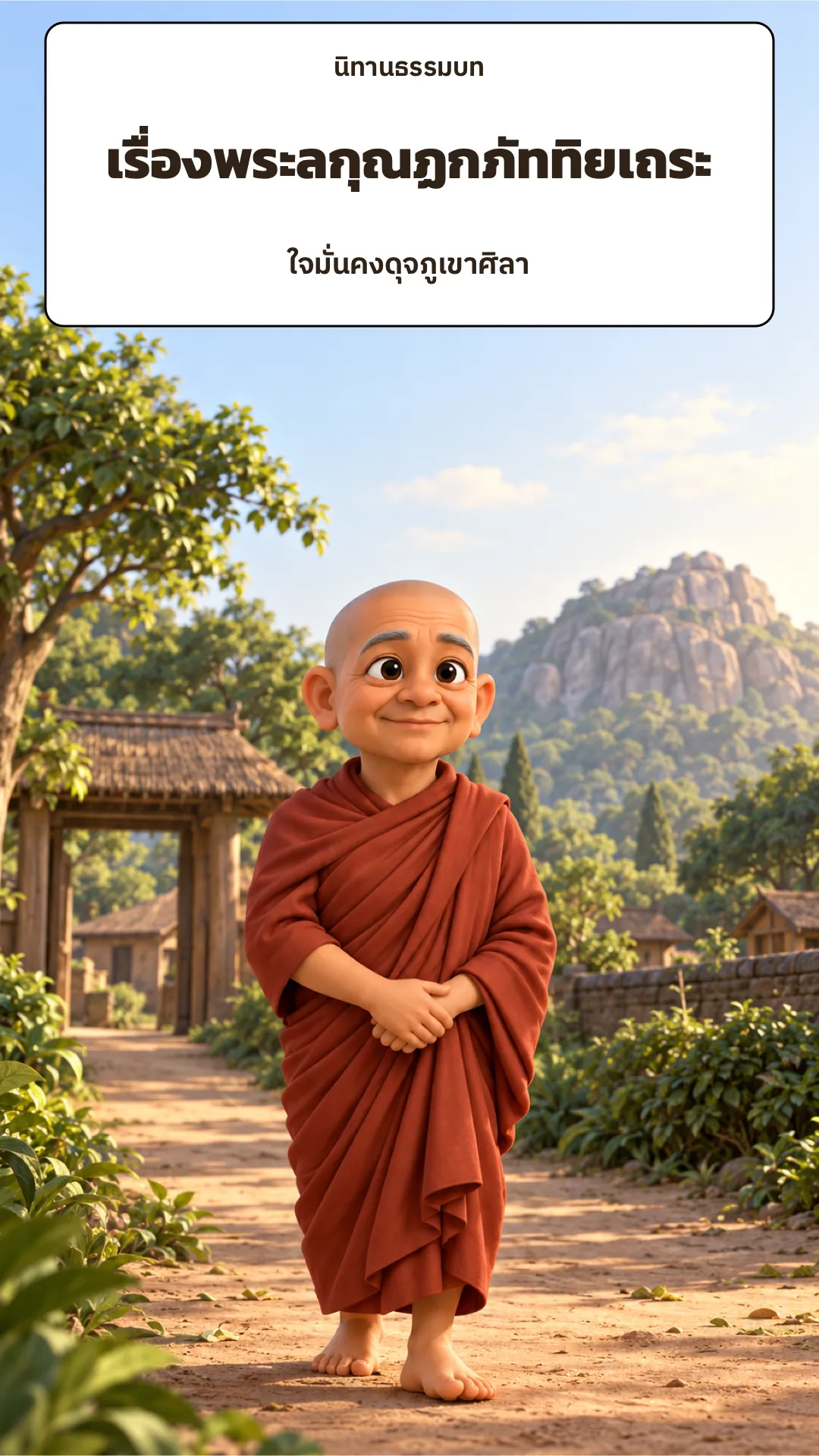 ปกเรื่อง เรื่องพระลกุณฏกภัททิยเถระ