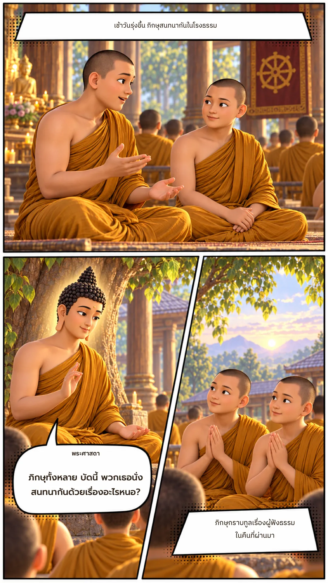 เรื่องการฟังธรรม หน้า 3