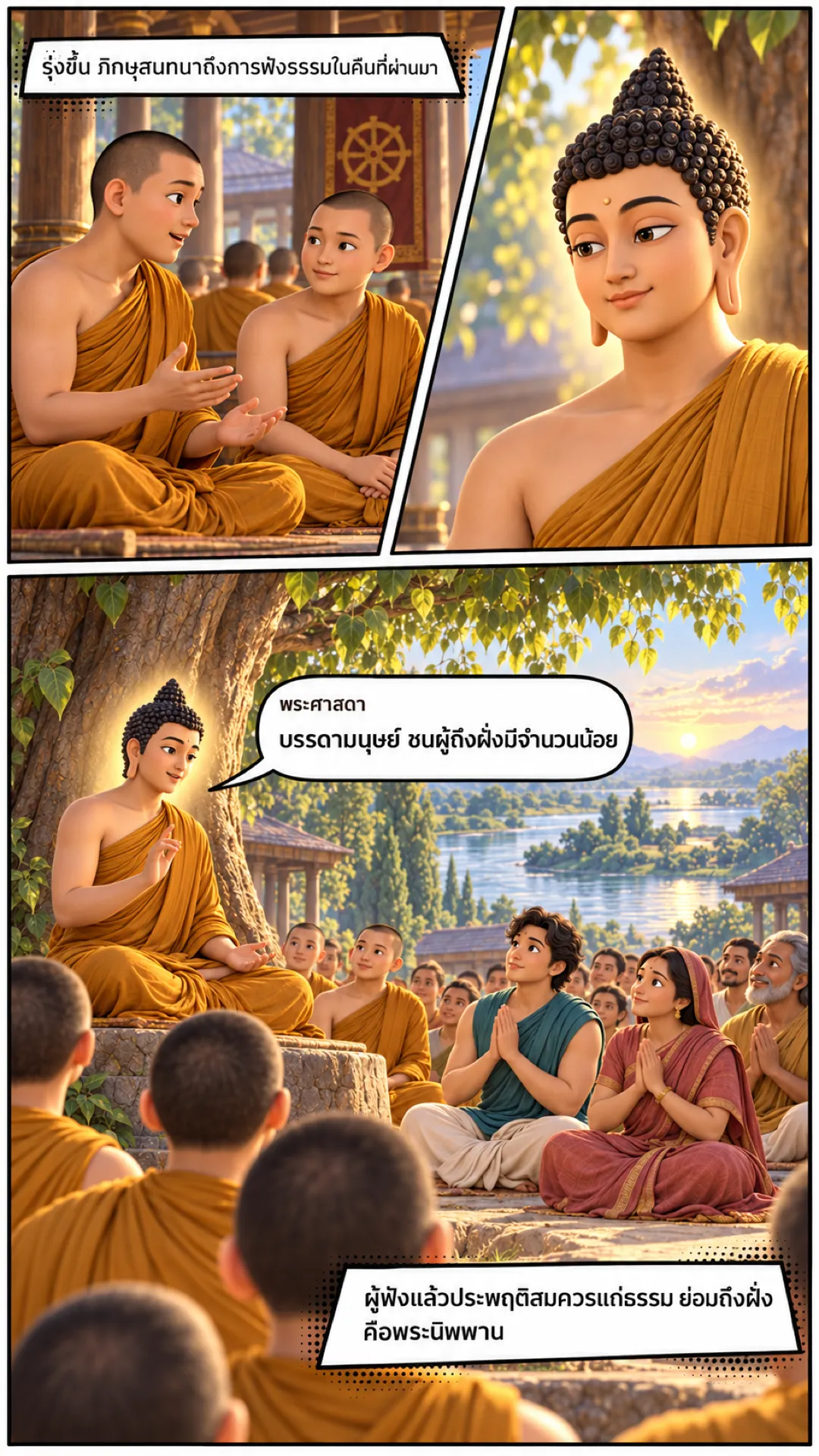 เรื่องการฟังธรรม หน้า 4