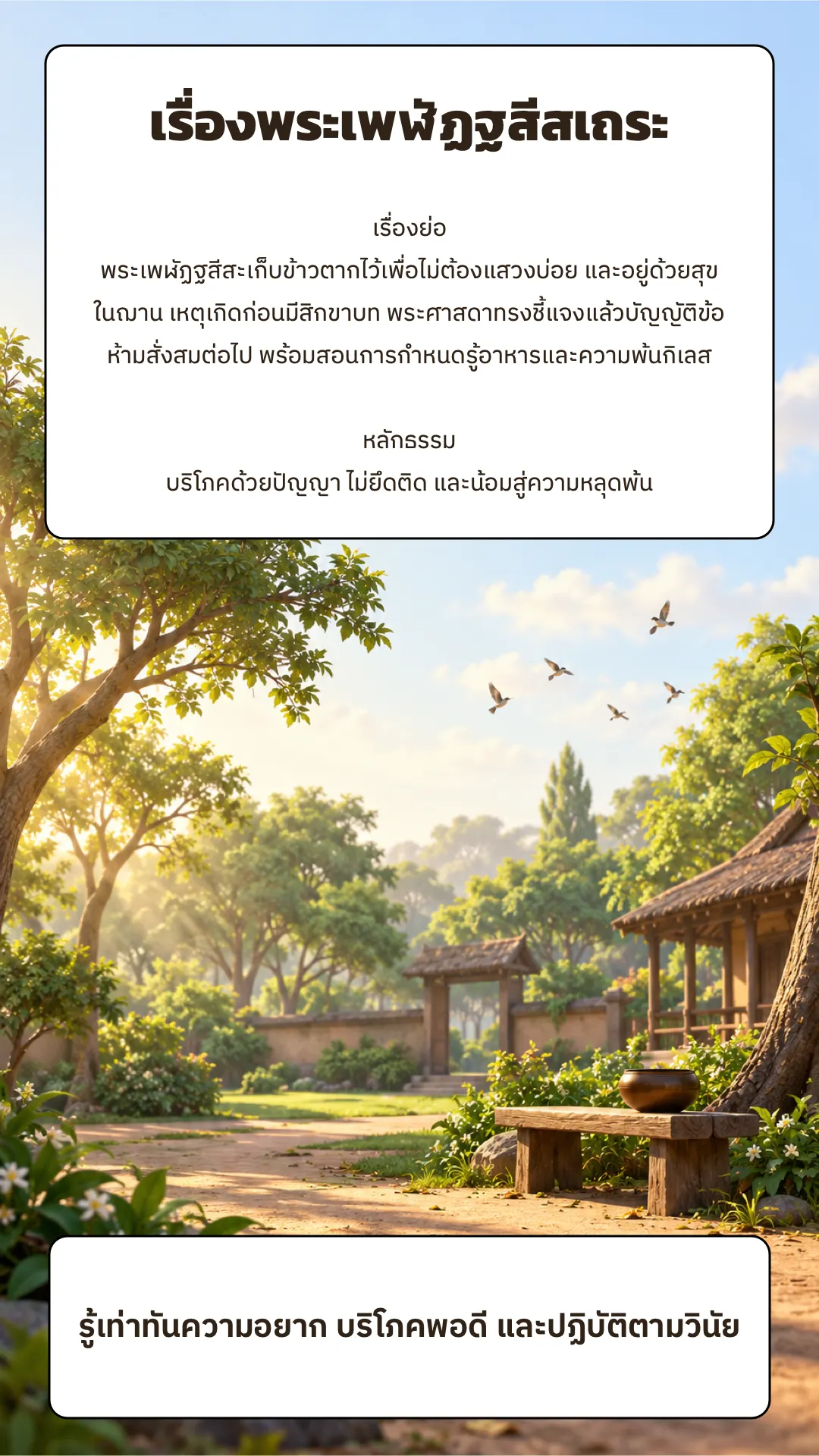 เรื่องพระเพฬัฏฐสีสเถระ ปกหลัง