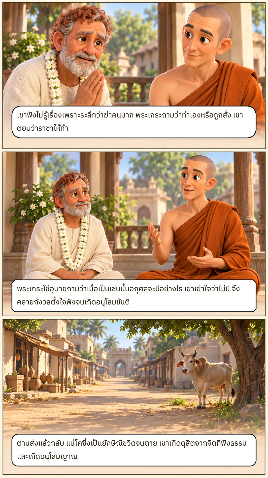 เรื่องบุรุษผู้ฆ่าโจรมีเคราแดง หน้า 3
