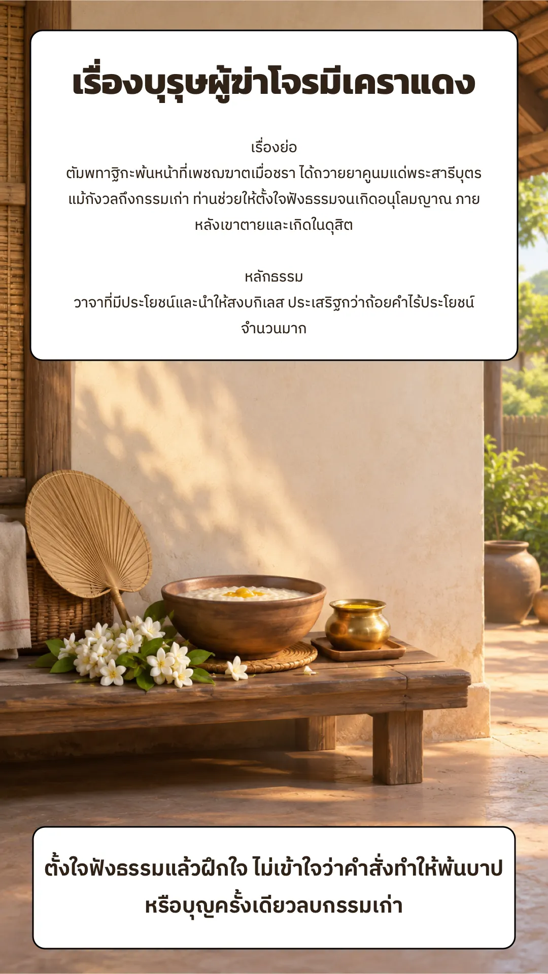 เรื่องบุรุษผู้ฆ่าโจรมีเคราแดง ปกหลัง