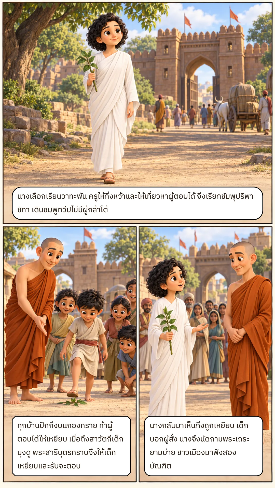เรื่องพระกุณฑลเกสีเถรี หน้า 4