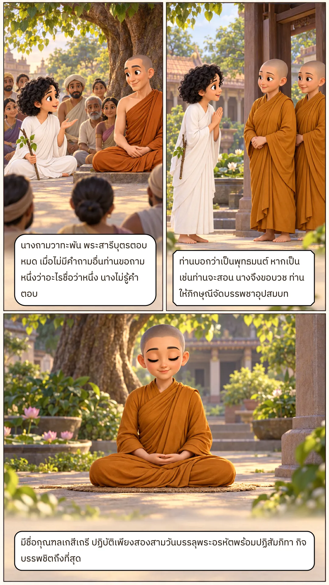 เรื่องพระกุณฑลเกสีเถรี หน้า 5