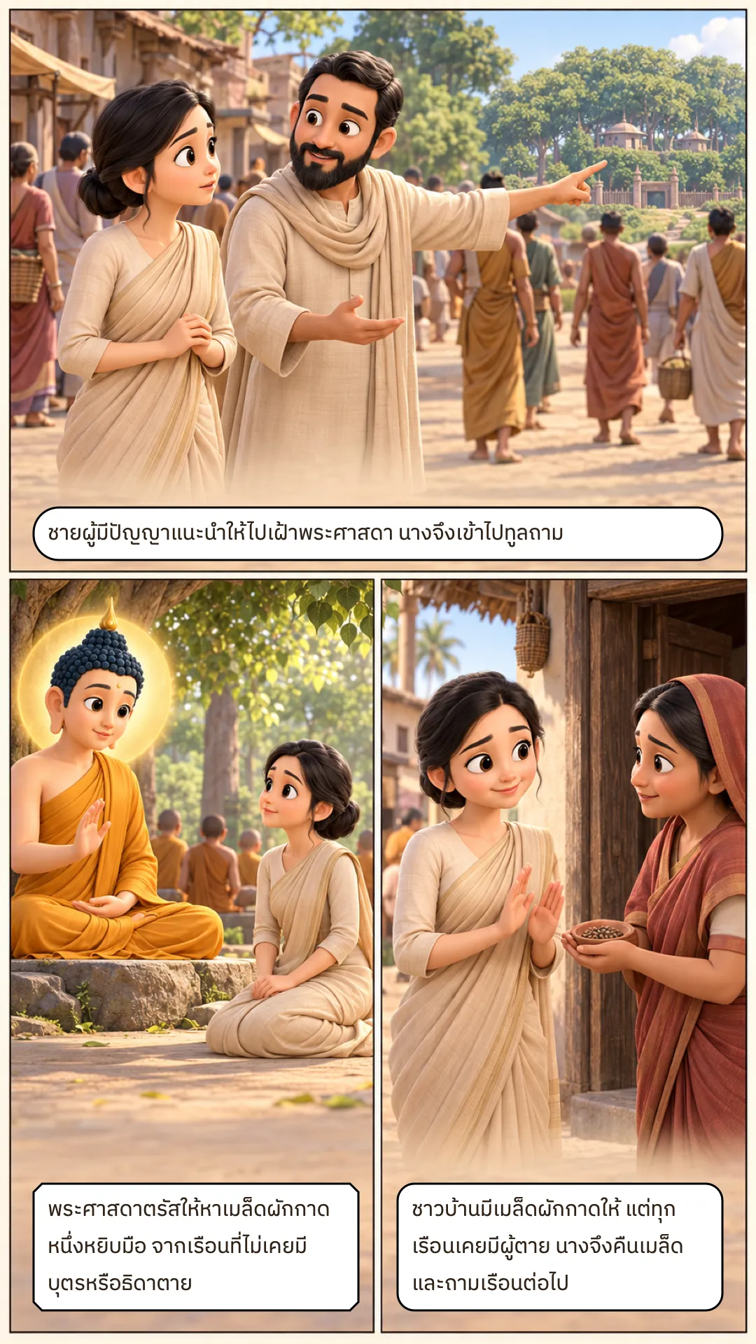 เรื่องนางกิสาโคตมี หน้า 3