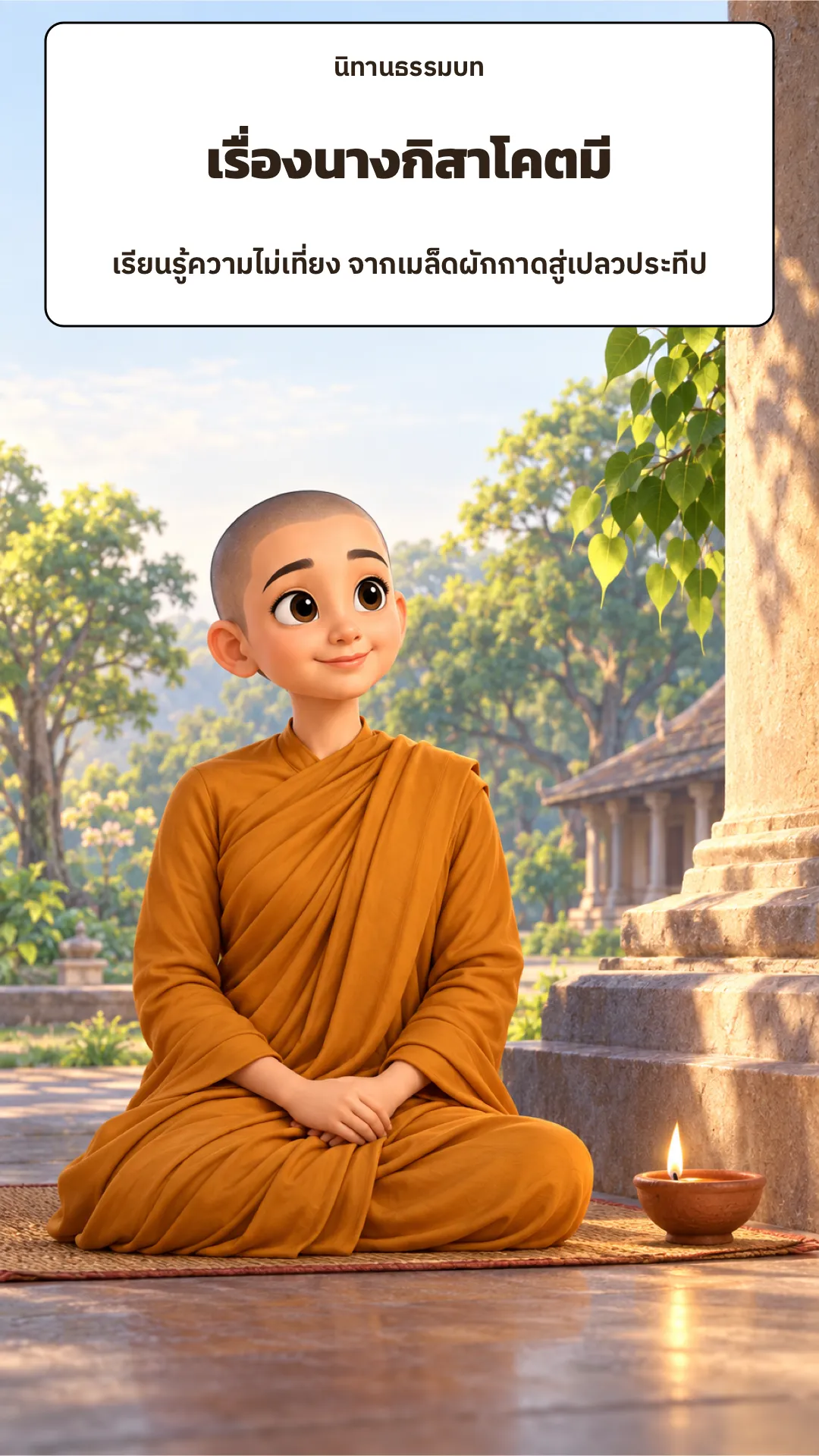 ปกเรื่อง เรื่องนางกิสาโคตมี