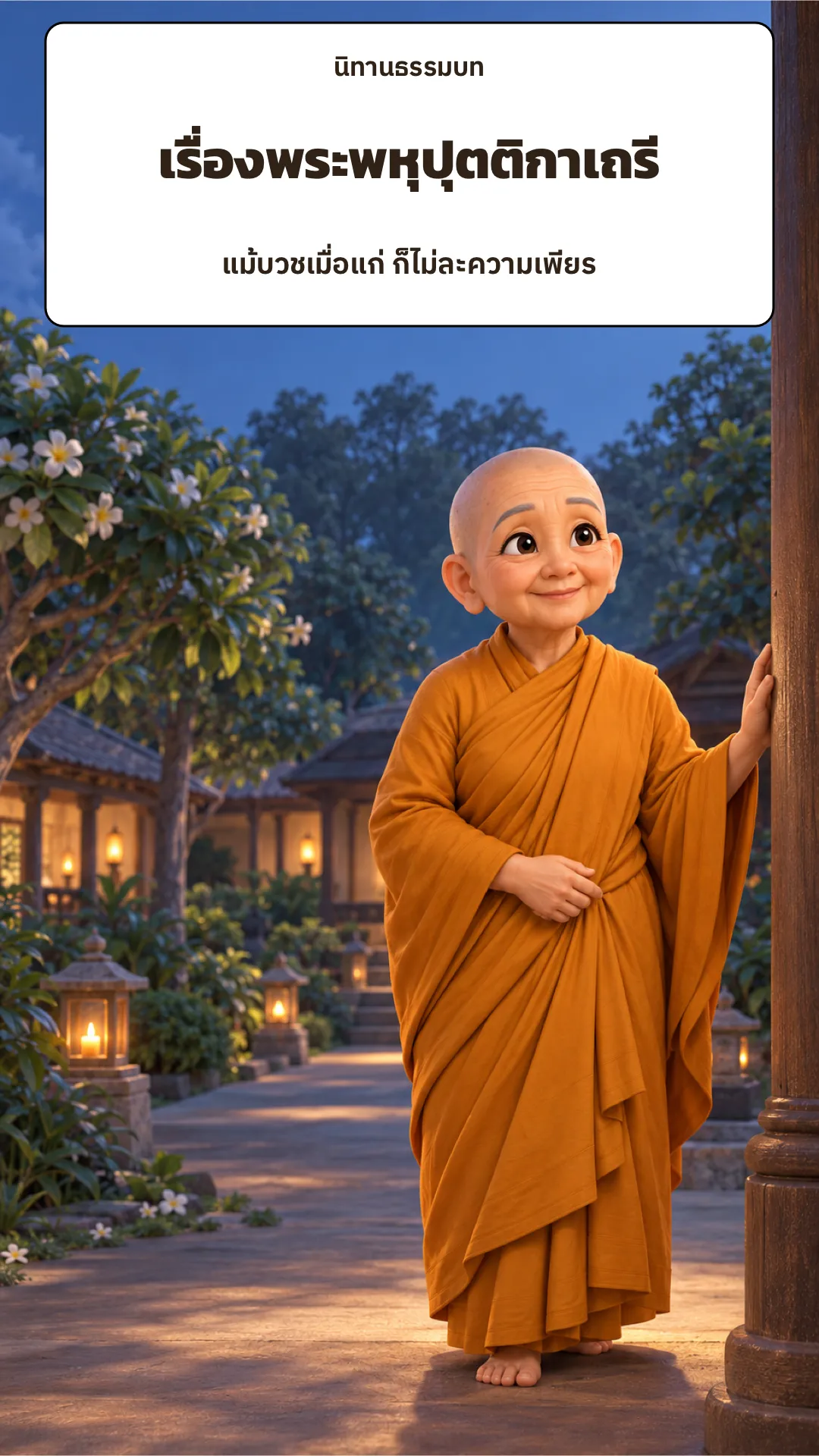 ปกเรื่อง เรื่องพระพหุปุตติกาเถรี