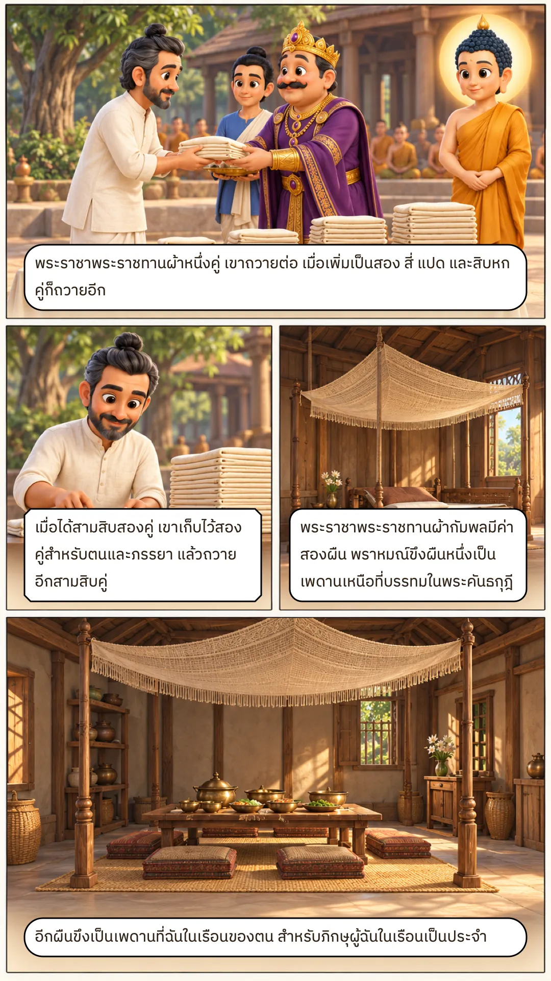 เรื่องพราหมณ์ชื่อจูเฬกสาฎก หน้า 3