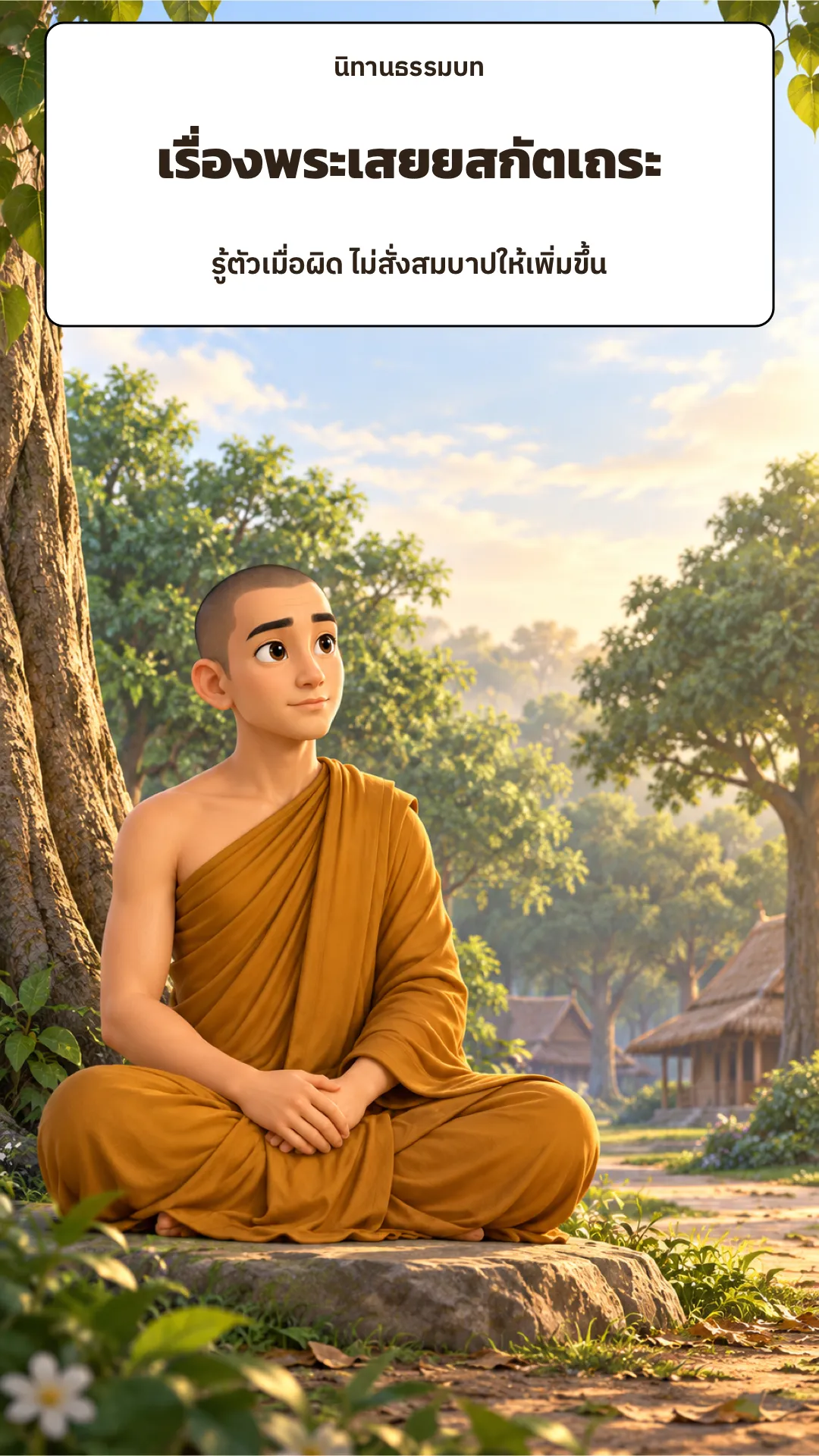ปกเรื่อง เรื่องพระเสยยสกัตเถระ