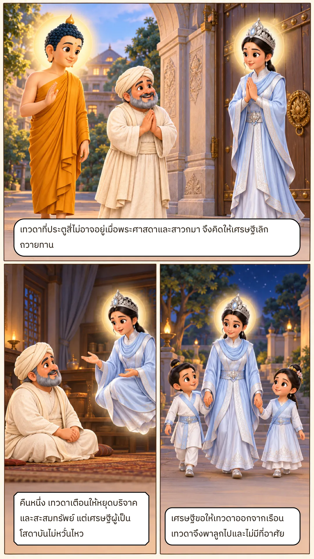 เรื่องอนาถบิณฑิกเศรษฐี หน้า 3