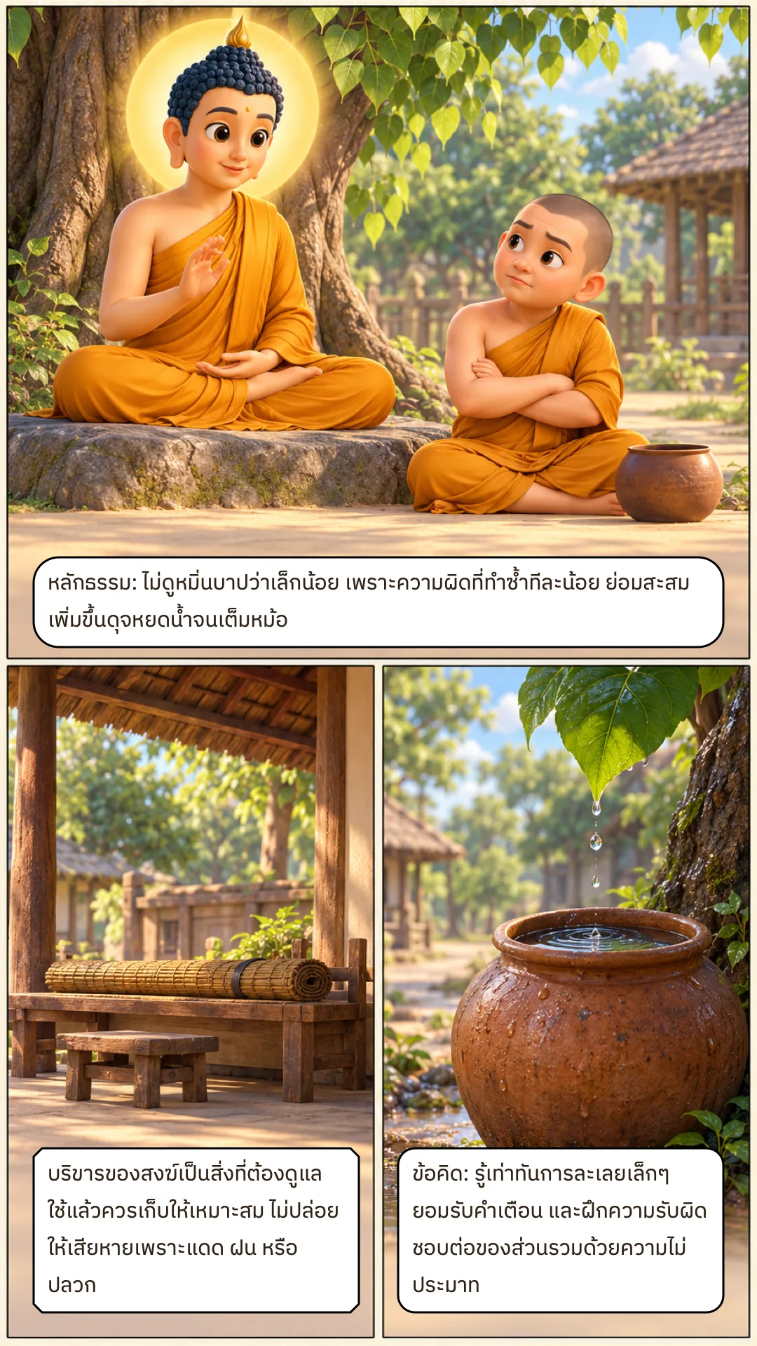 เรื่องภิกษุไม่ถนอมบริขาร หน้า 3