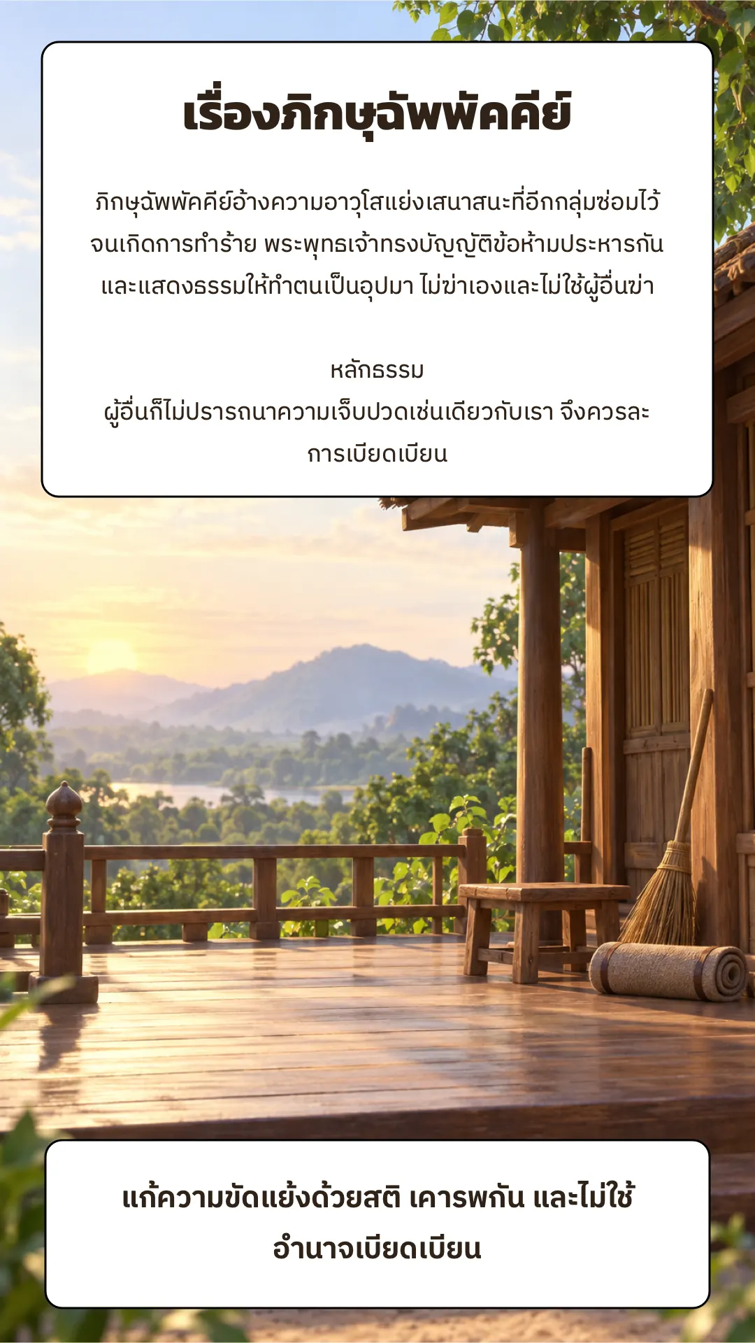 เรื่องภิกษุฉัพพัคคีย์ ปกหลัง