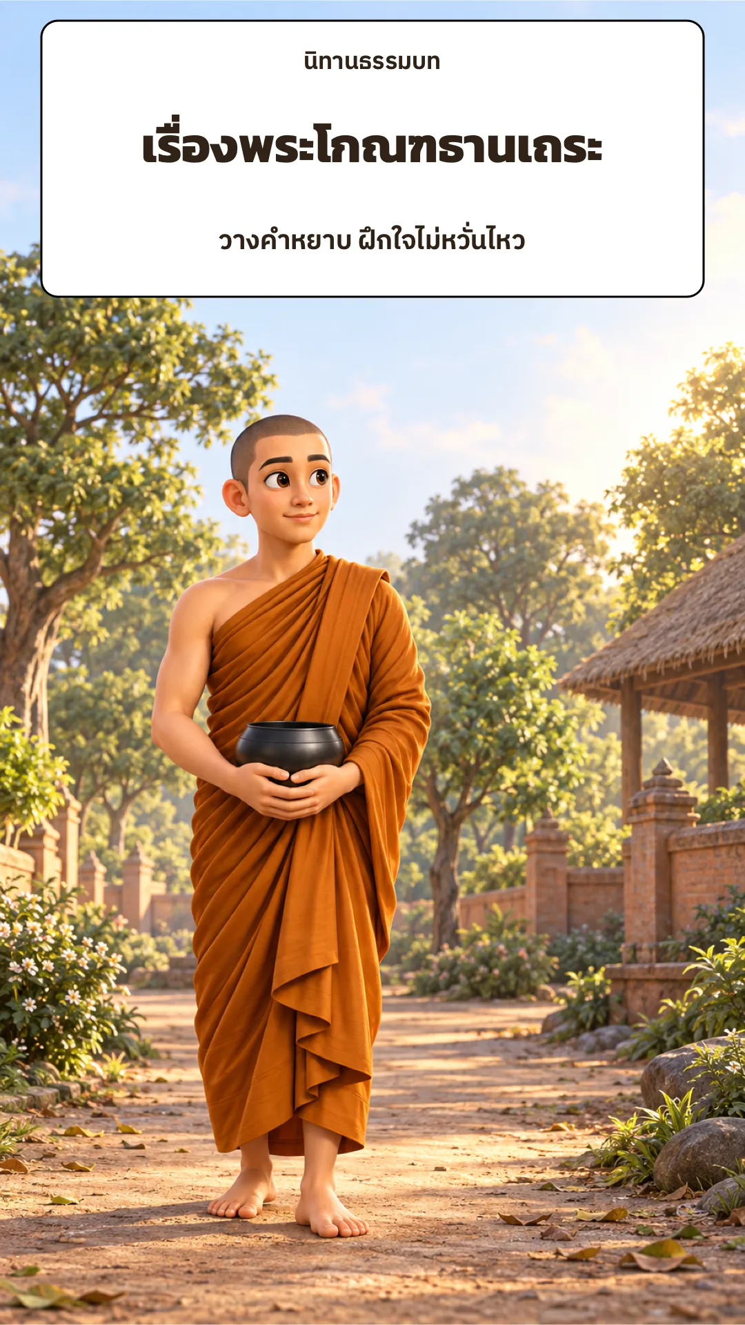 ปกเรื่อง เรื่องพระโกณฑธานเถระ
