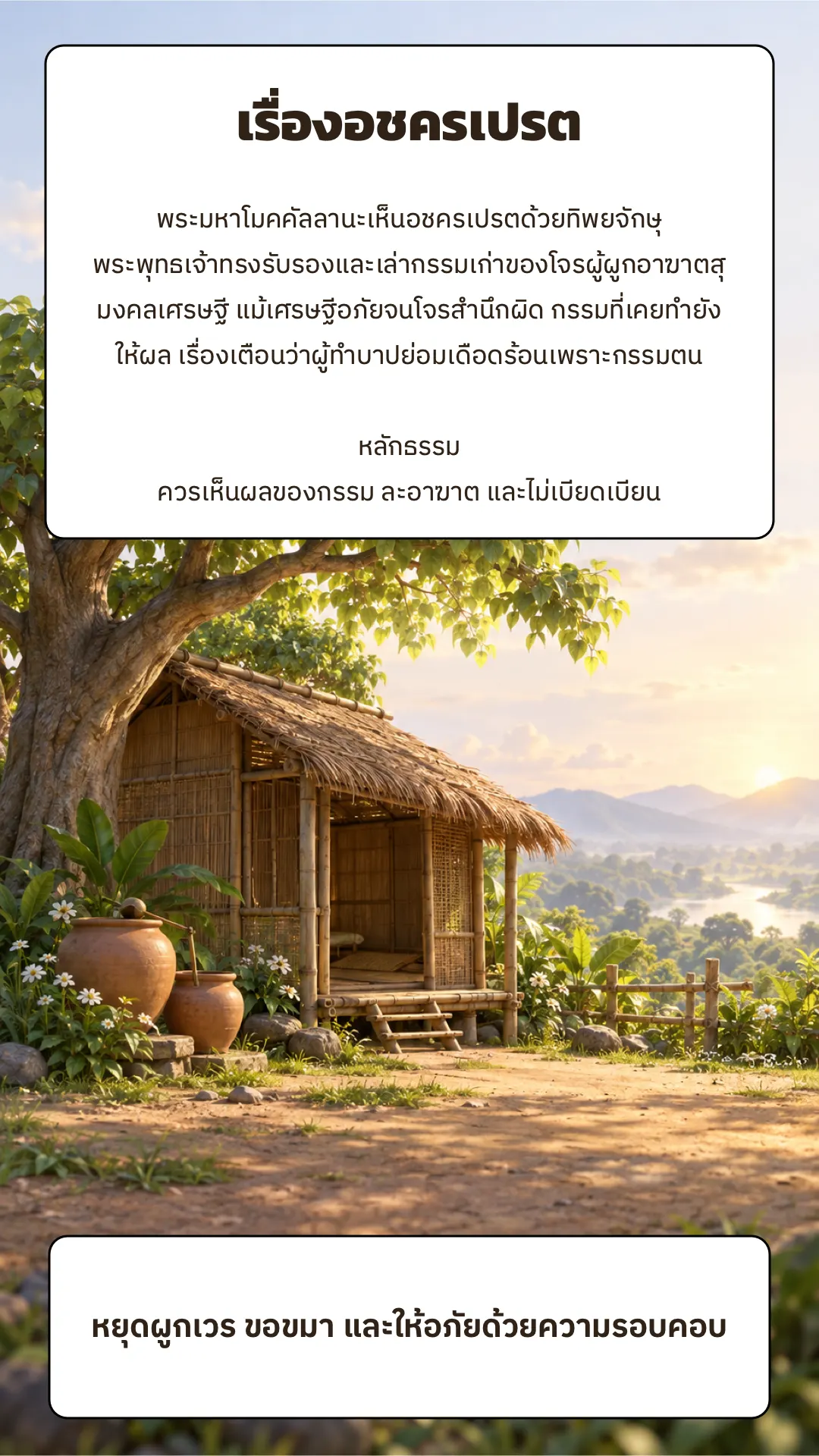 เรื่องอชครเปรต ปกหลัง