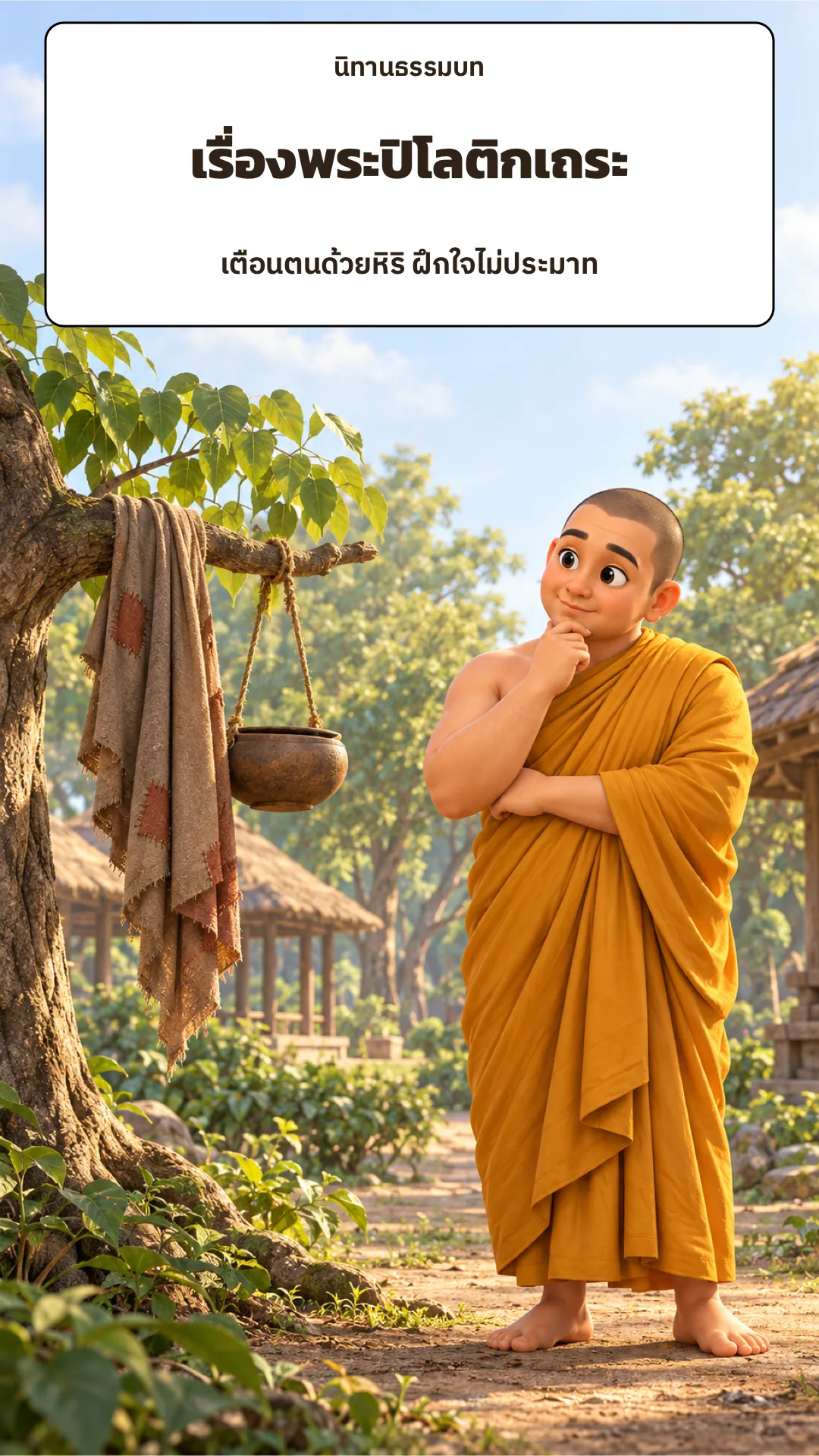 ปกเรื่อง เรื่องพระปิโลติกเถระ