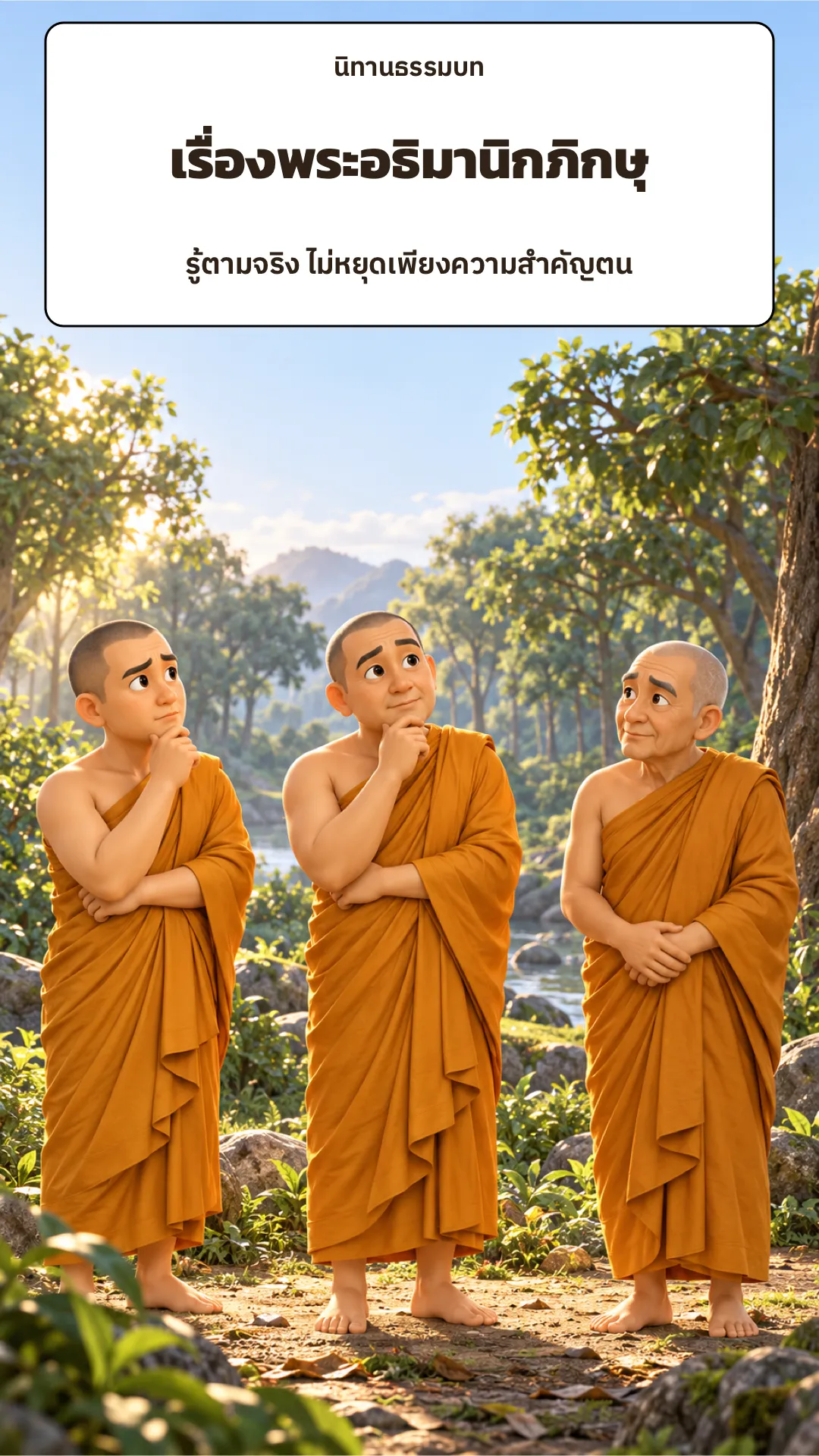 เรื่องพระอธิมานิกภิกษุ หน้า 1