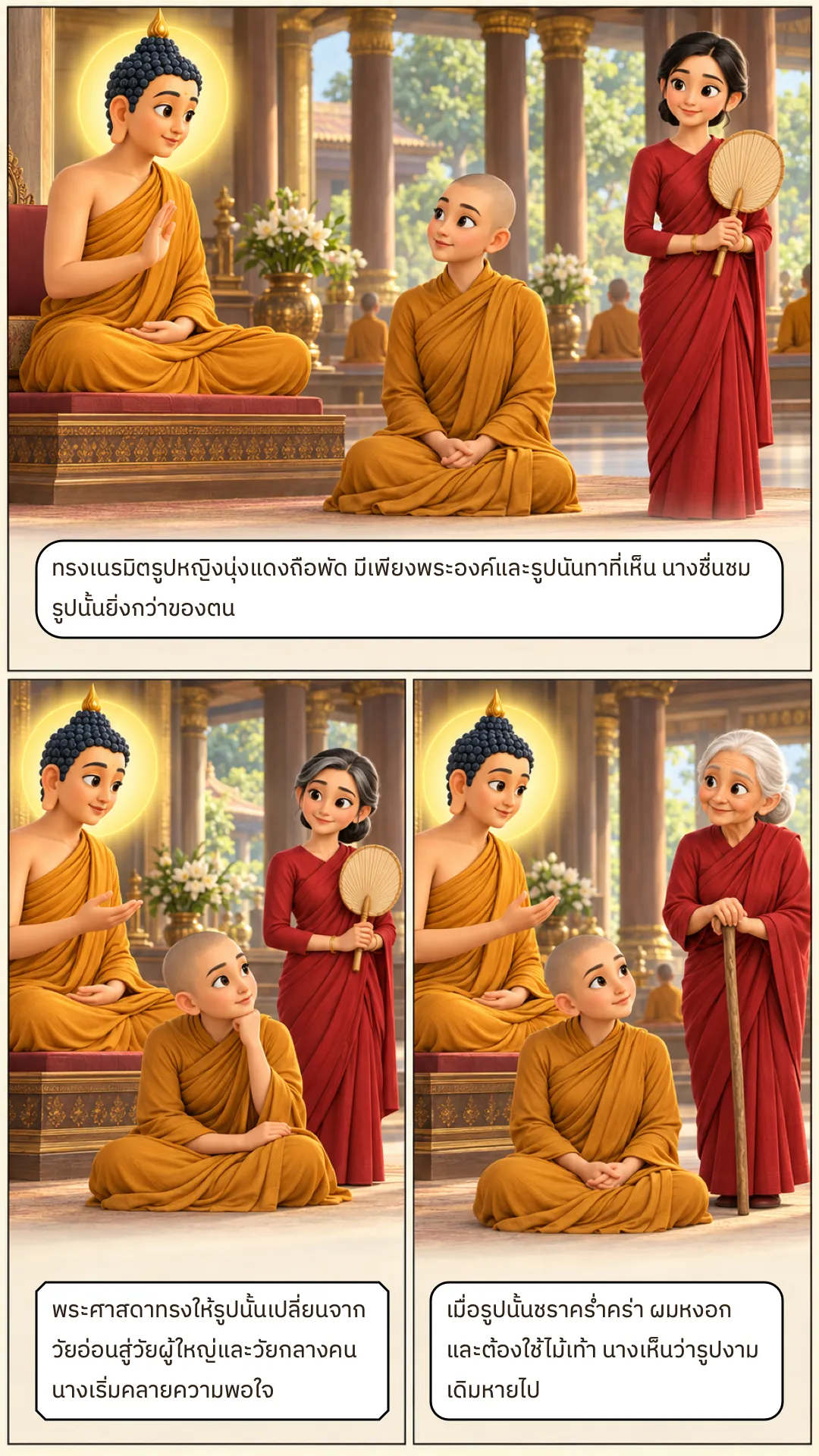 เรื่องพระนางรูปนันทาเถรี หน้า 3