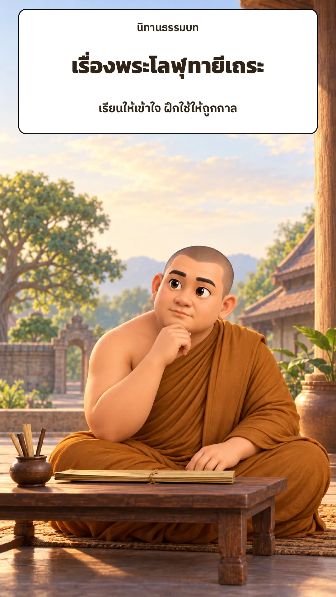 ปกเรื่อง เรื่องพระโลฬุทายีเถระ