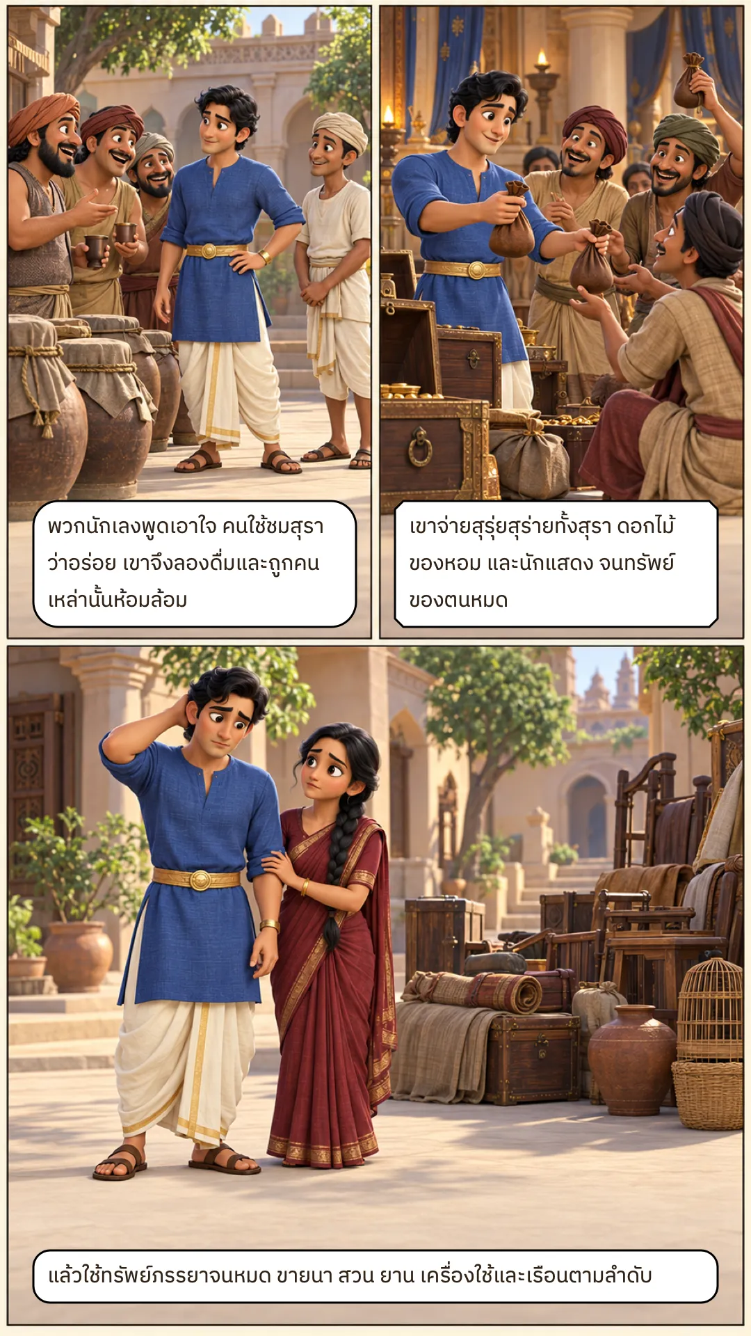 เรื่องบุตรเศรษฐีมีทรัพย์มาก หน้า 2