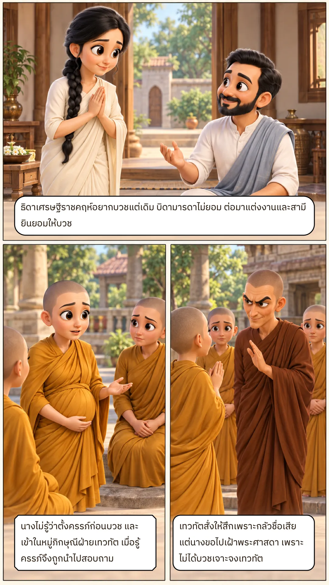 เรื่องมารดาของพระกุมารกัสสปเถระ หน้า 1