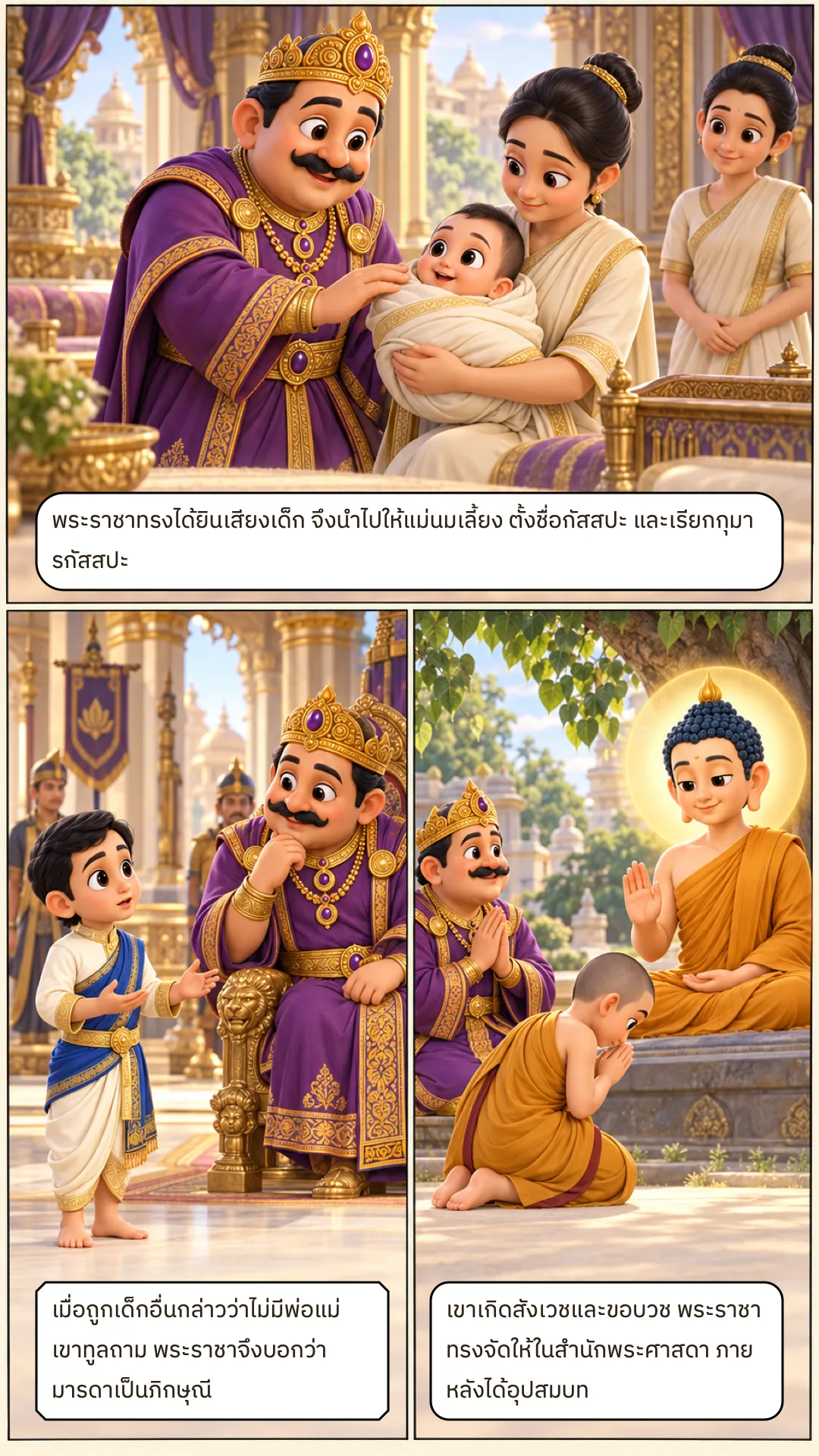 เรื่องมารดาของพระกุมารกัสสปเถระ หน้า 3