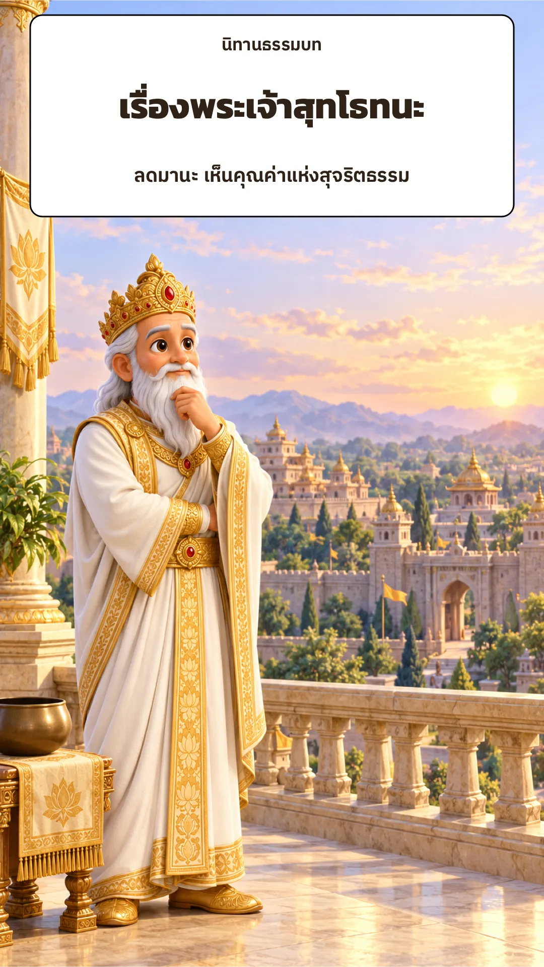 ปกเรื่อง เรื่องพระเจ้าสุทโธทนะ