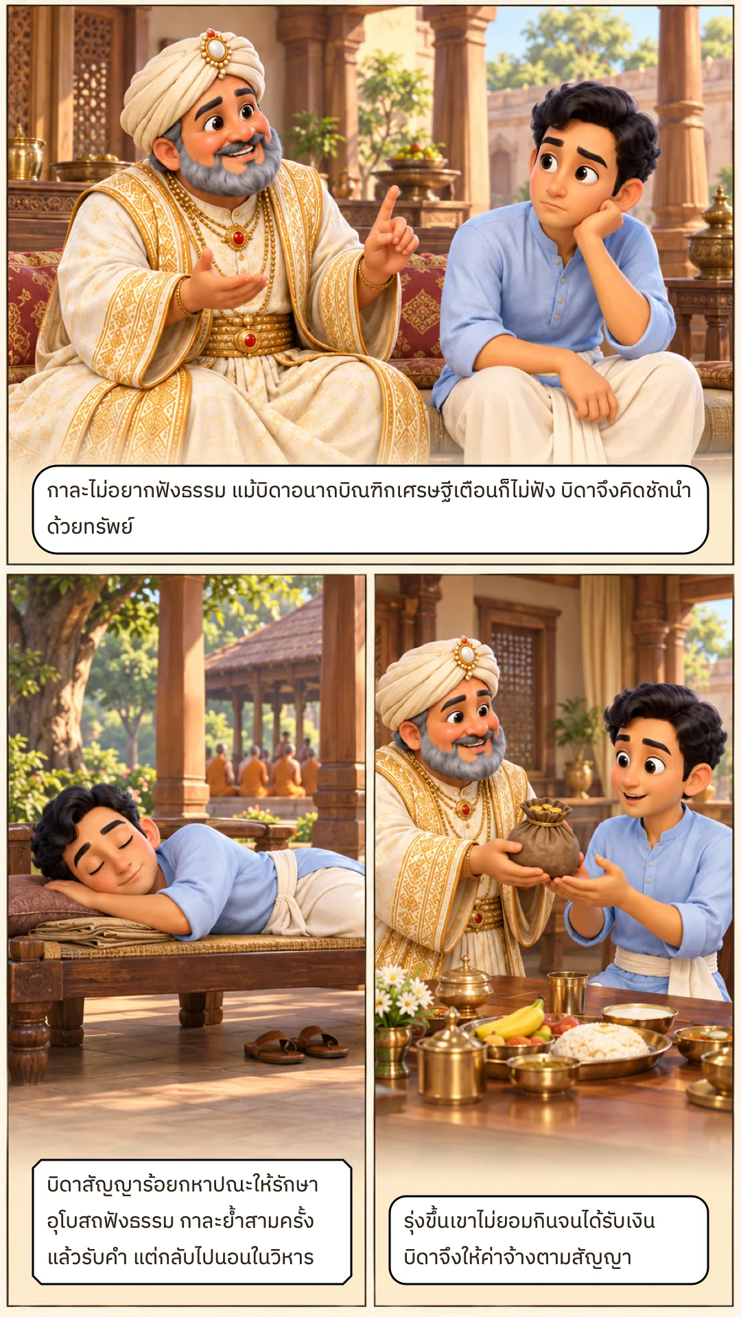 เรื่องนายกาละบุตรของอนาถบิณฑิกเศรษฐี หน้า 1
