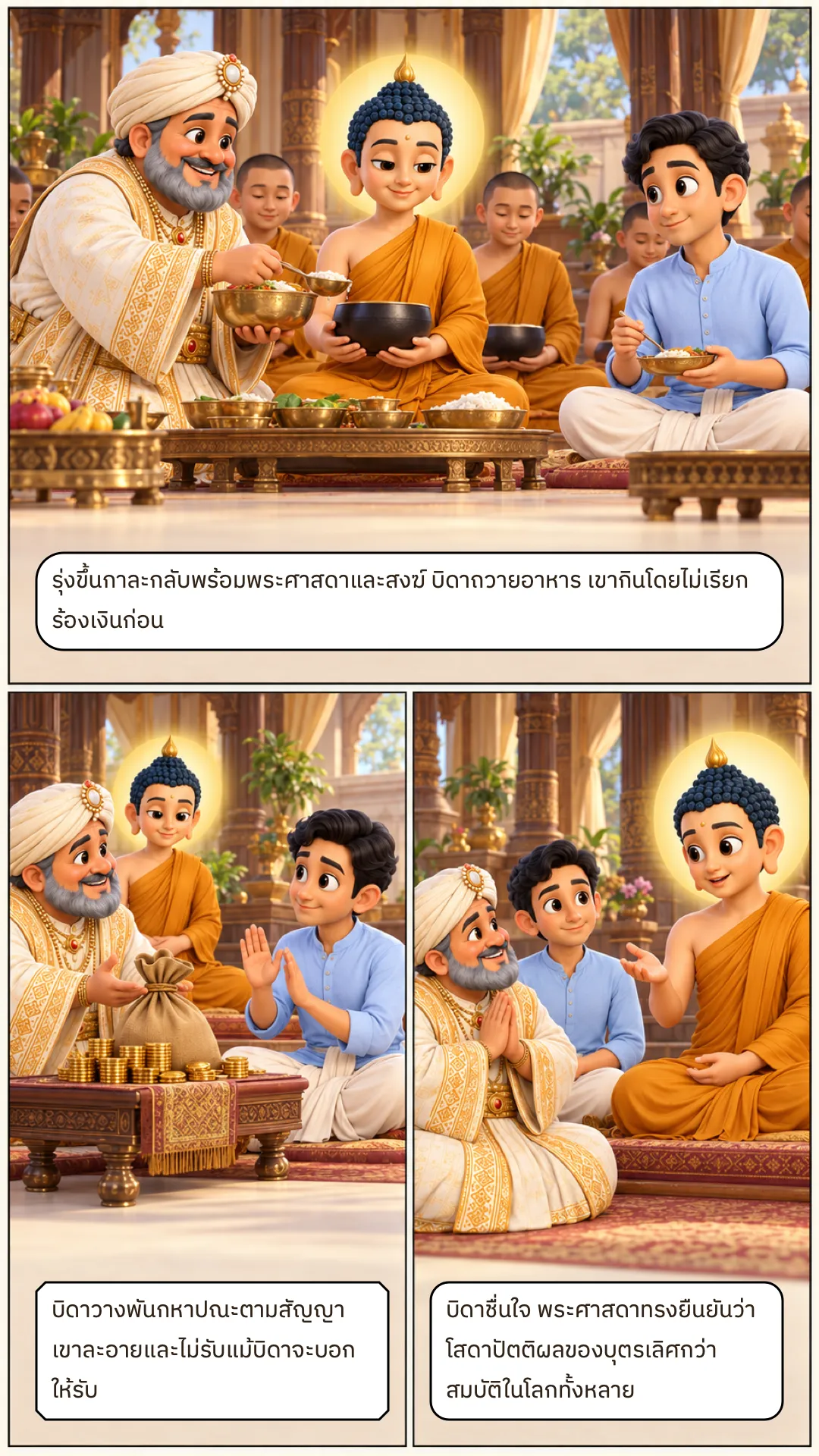 เรื่องนายกาละบุตรของอนาถบิณฑิกเศรษฐี หน้า 3