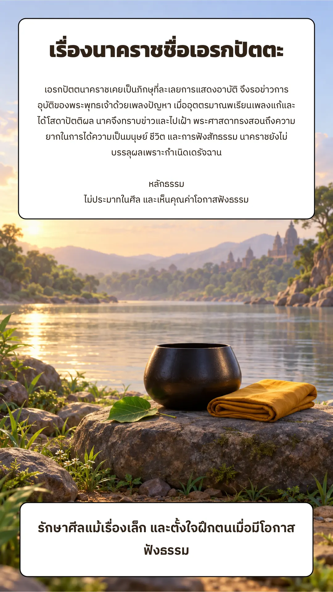 เรื่องนาคราชชื่อเอรกปัตตะ ปกหลัง