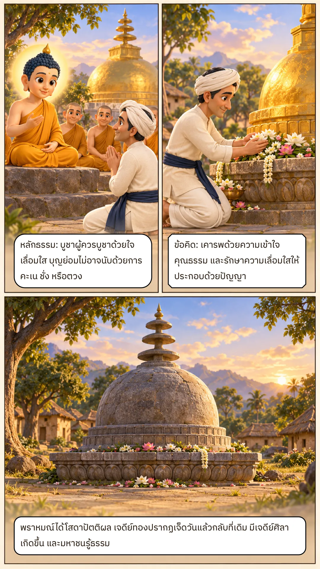 เรื่องพระเจดีย์ทองของพระกัสสปทสพล หน้า 4