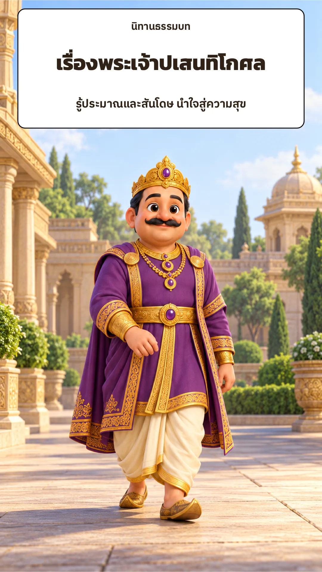 ปกเรื่อง เรื่องพระเจ้าปเสนทิโกศล