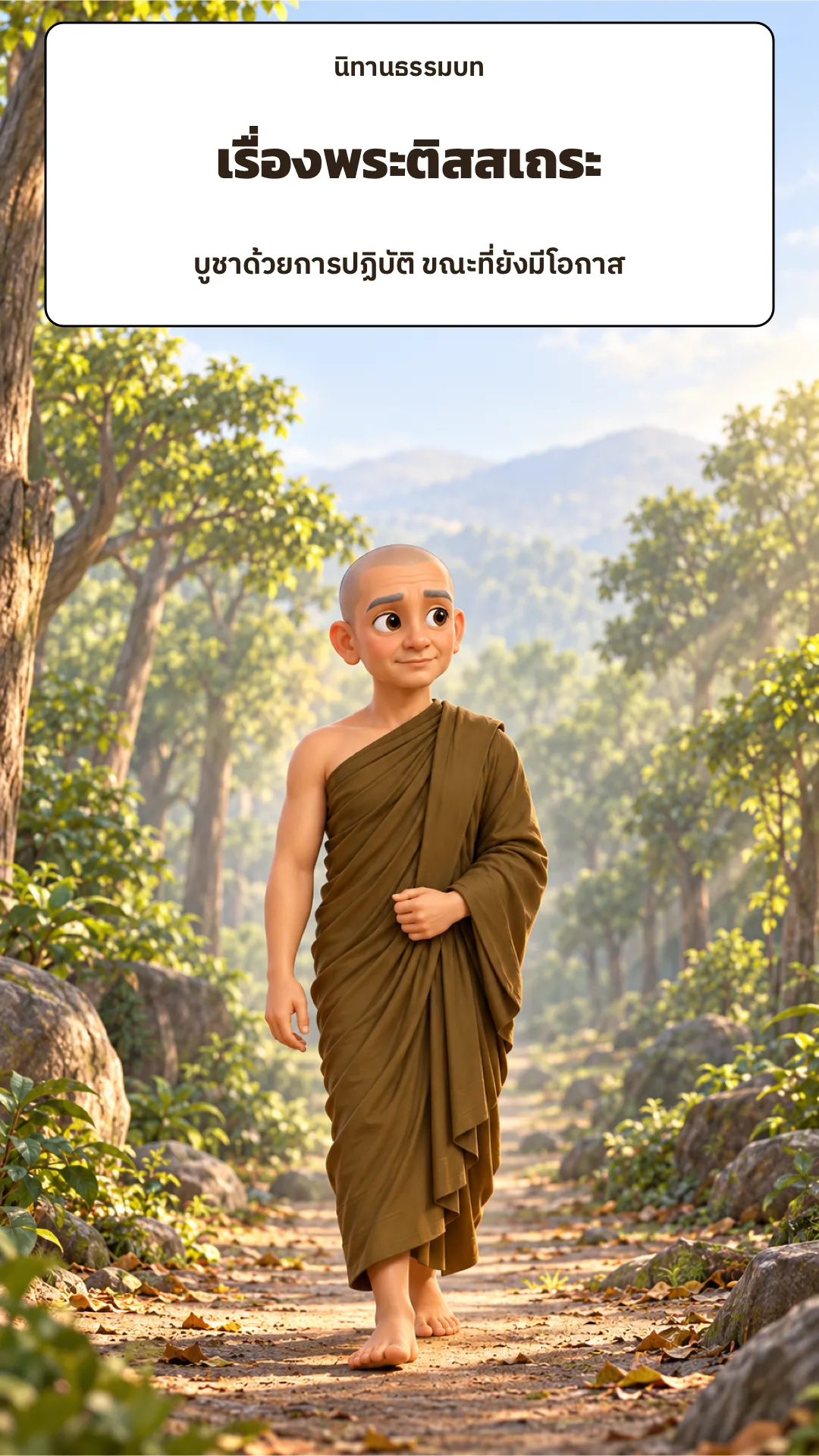 ปกเรื่อง เรื่องพระติสสเถระ